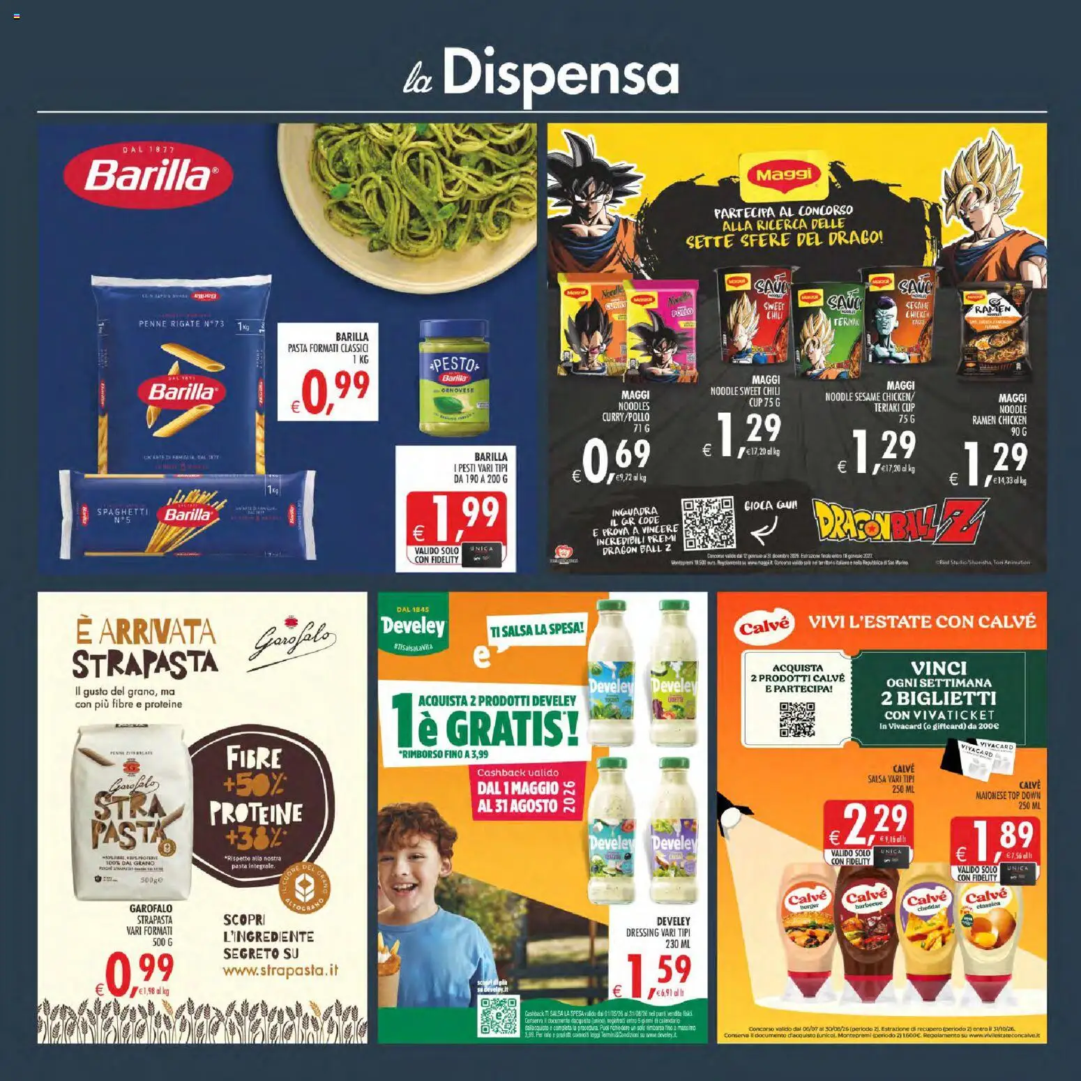 Volantino Decò del 21/07/2026 | Pagina: 23 | Prodotti: Pollo, Pasta, Pesto, Penne