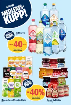 Forhåndsvisning av Coop Obs kundeavis gyldig fra 06/07/2026 | Side: 16 | Produkter: Ferăstrău, Juice, Tyttebær, Iste