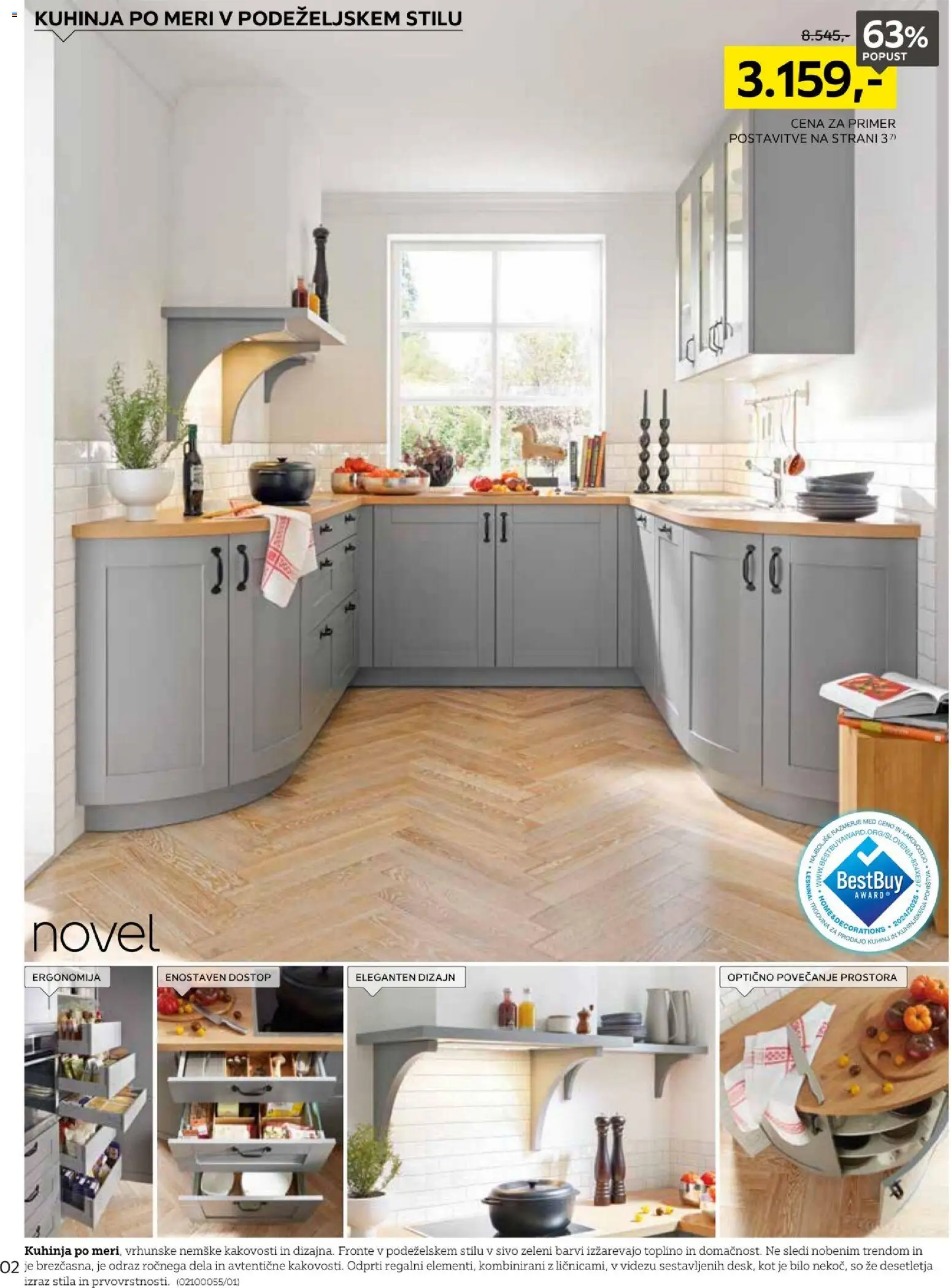 Novi XXXL Lesnina katalog ponudbe – veljaven od 20.07.2026 | Stran: 2 | Izdelki: Kuhinja