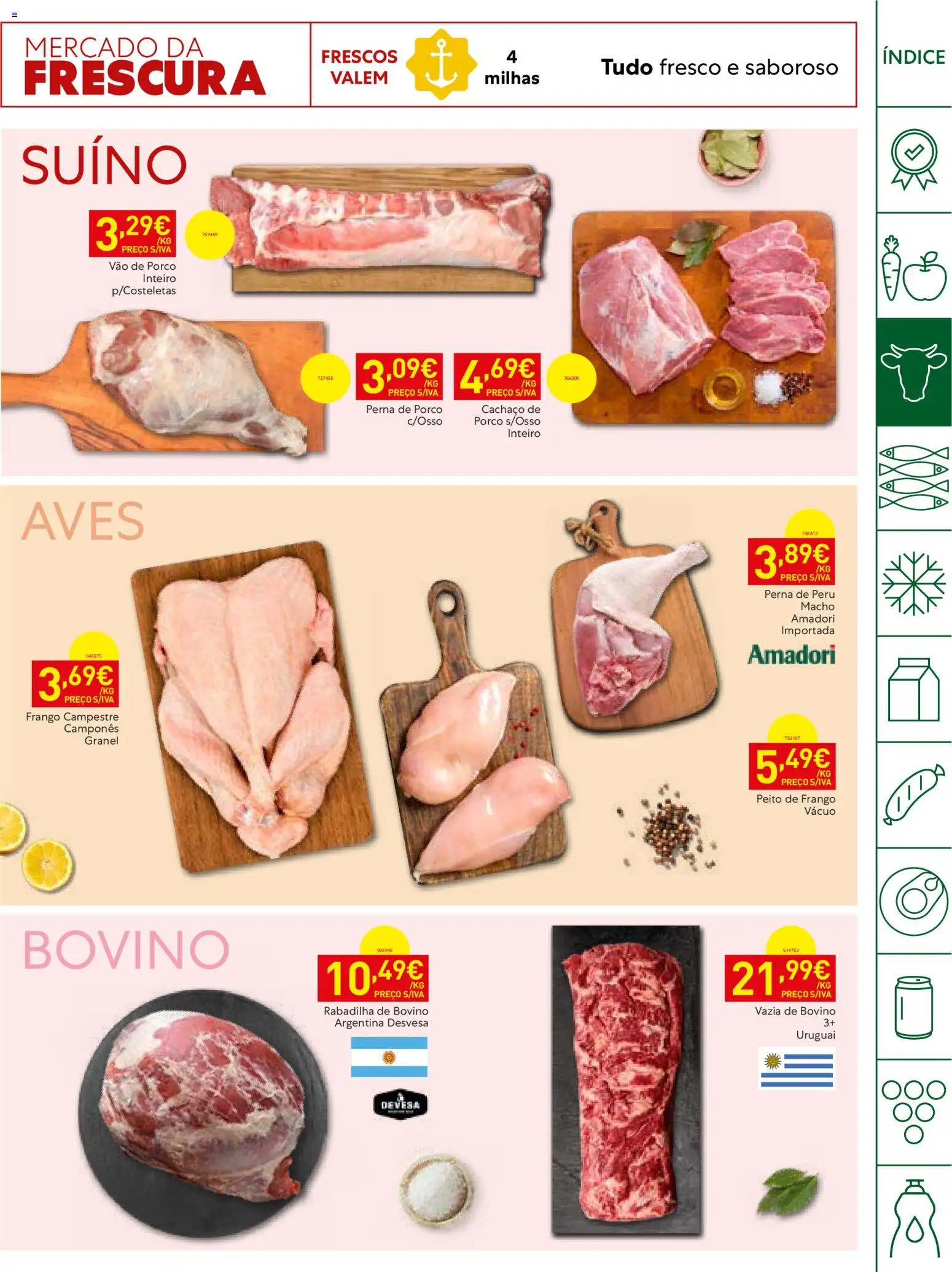 Recheio folheto Horeca │ válido de 13/10/2026 | Página: 5 | Produtos: Peito de frango, Frango, Peru, Perna de porco