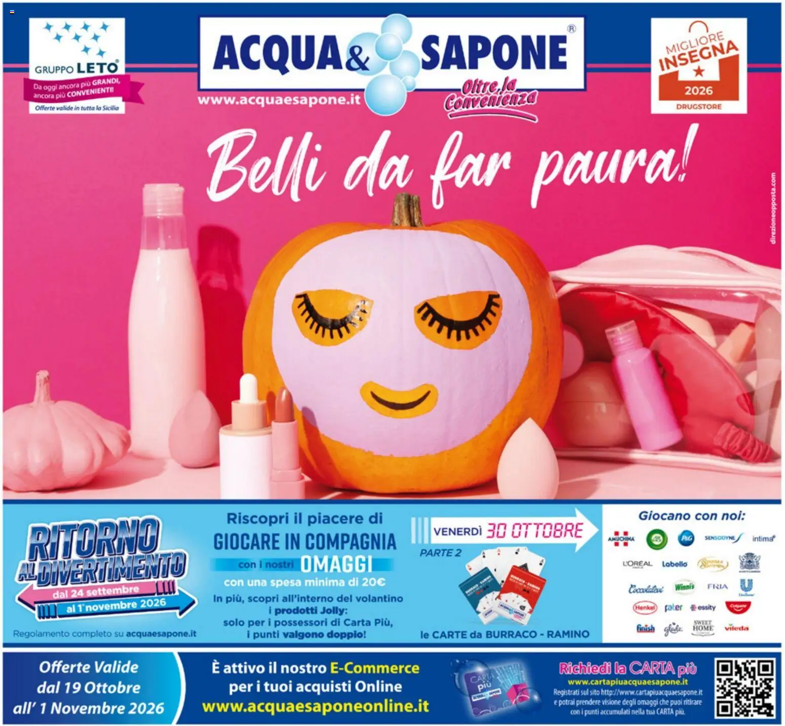 Volantino Acqua e Sapone del 19/10/2026 | Pagina: 1 | Prodotti: Sapone