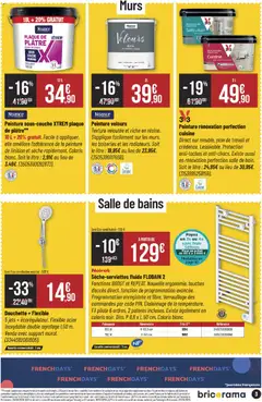 Bricorama - Prévisualisation de Bricorama catalogue valide à partir de 23/09/2026 | Page: 3 | Produits: Plan de travail, Peinture, Poids, Plaque de platre