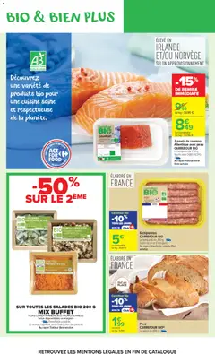 Carrefour Market - Prévisualisation de Carrefour Market Avec le club carrefour goûtez AU bio le moins cher de France valide à partir de 02.06.2026 | Page: 2
