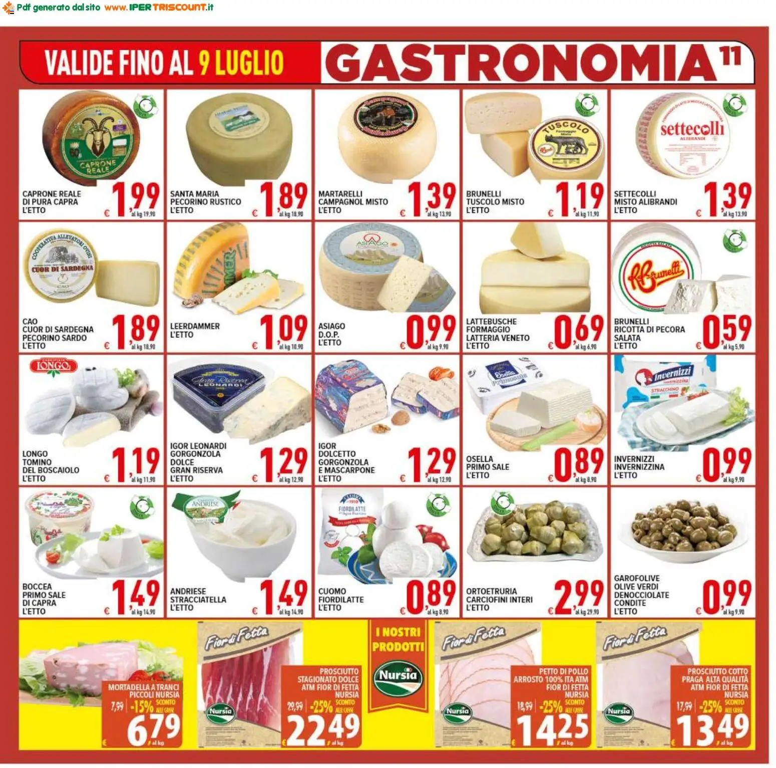 Volantino Ipertriscount del 01/07/2026 | Pagina: 11