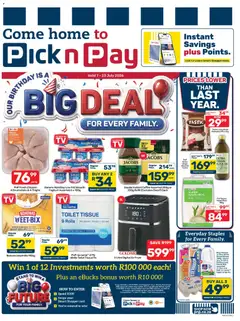 Pick n Pay specials catalogue – valid from 07/07/2026