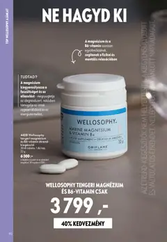 Katalógus Oriflame 2026/13 - amely érvényes a következő dátumtól: 2026.09.09. | Oldal: 90 | Termékek: Magnézium, Vitamin