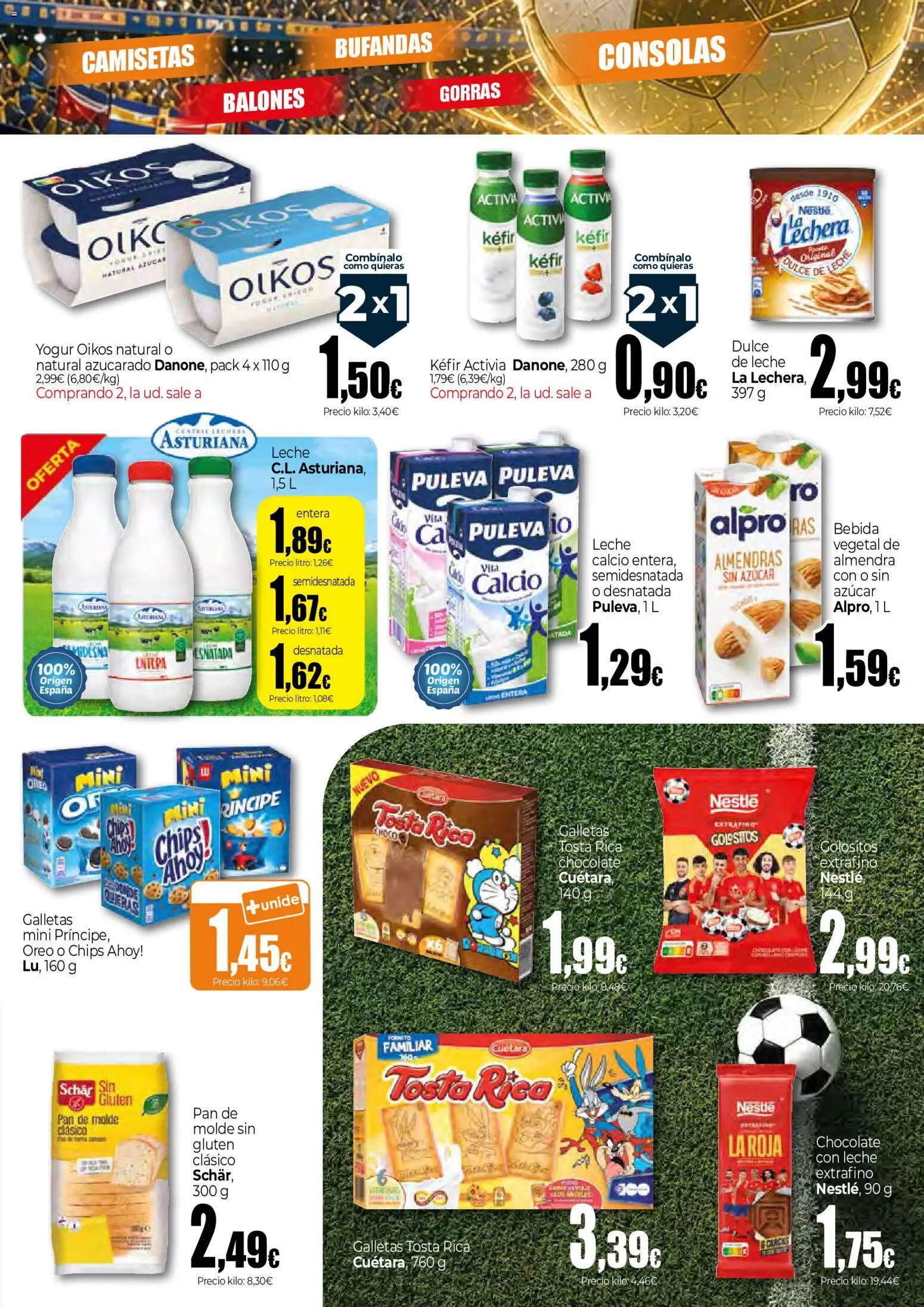 Unide folleto │ válido desde el 04.06.2026 | Página: 5 | Productos: Leche, Yogur, Pan, Pan de molde