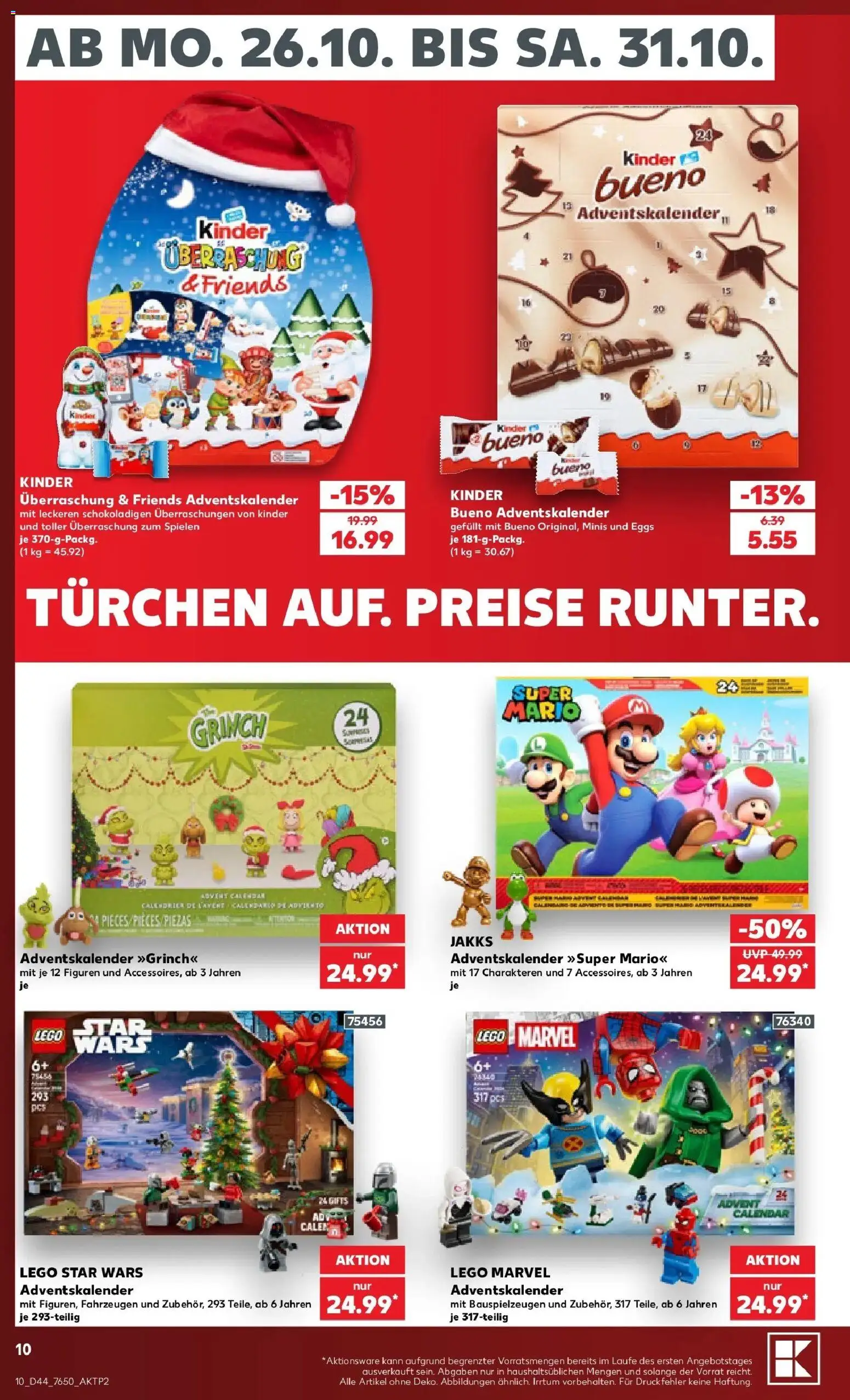 Prospekt Kaufland ab 26.10.2026 » Angebote Online zum Blättern | Seite: 14