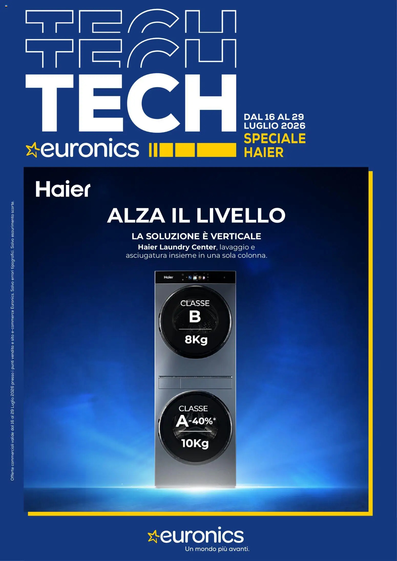Volantino Euronics del 16/07/2026 | Pagina: 1
