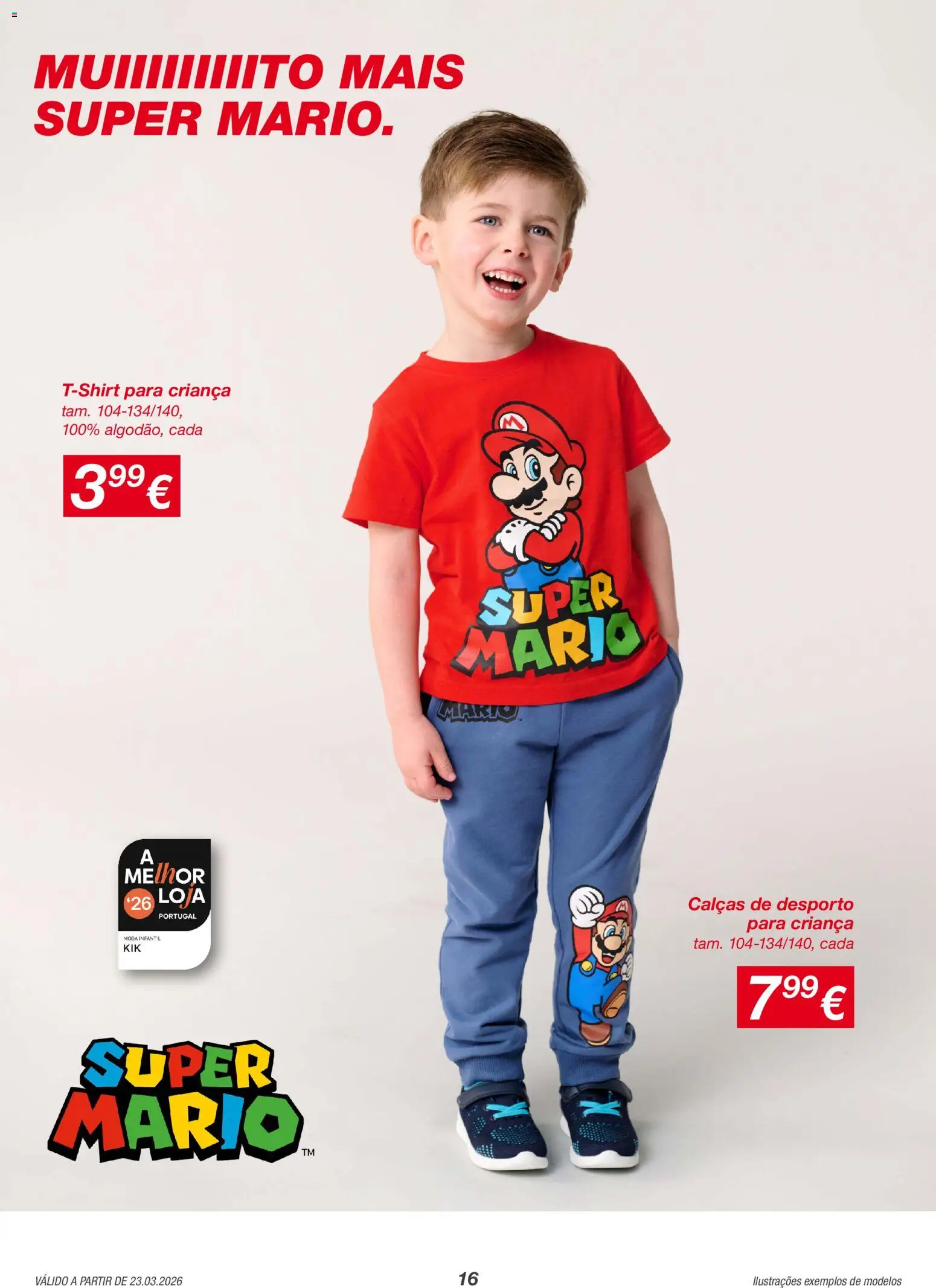 KIK folheto │ válido de 23.03.2026 | Página: 16 | Produtos: Calças