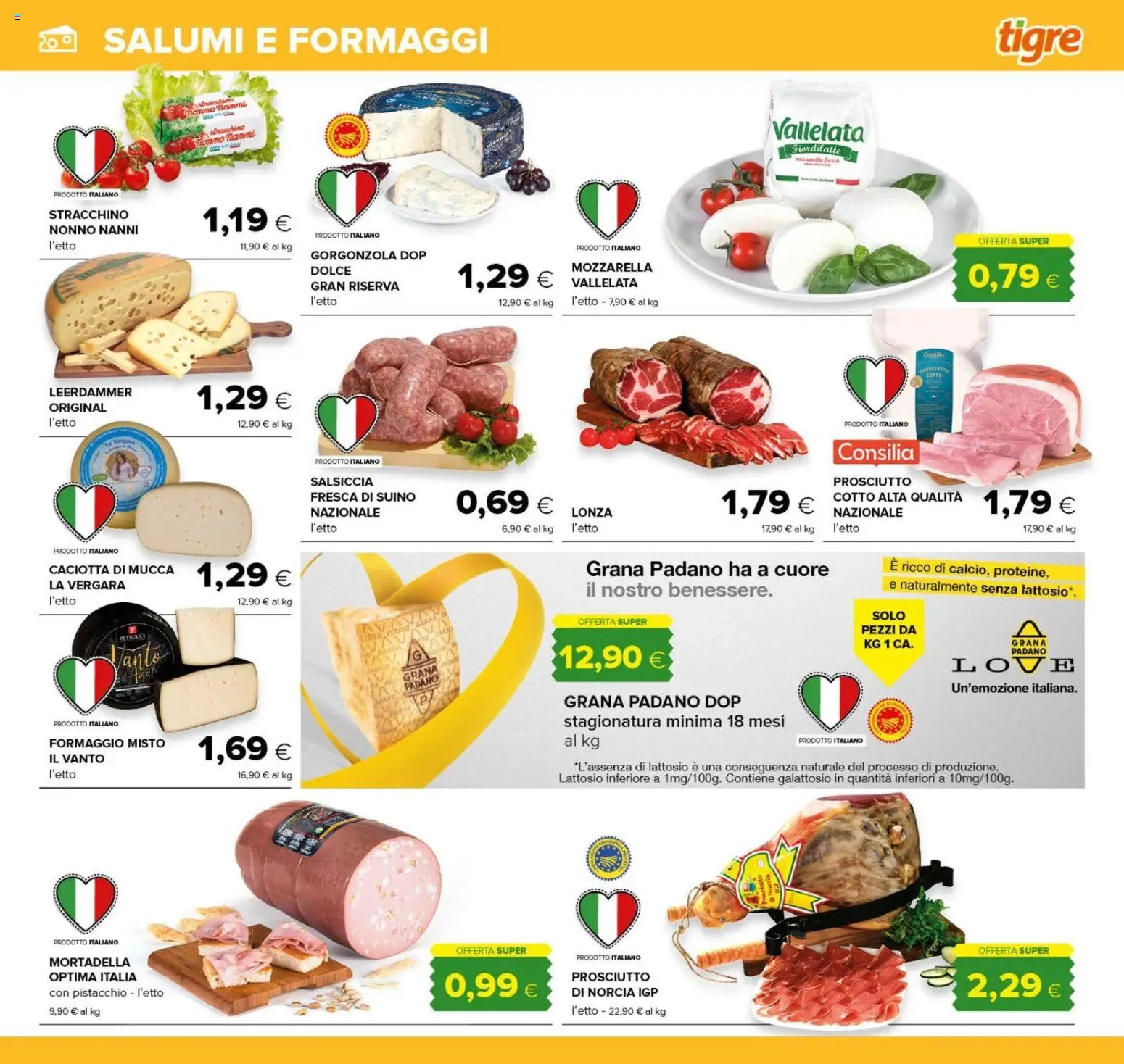 Volantino Tigre del 02/09/2026 | Pagina: 7 | Prodotti: Suino, Formaggio, Stracchino, Gorgonzola