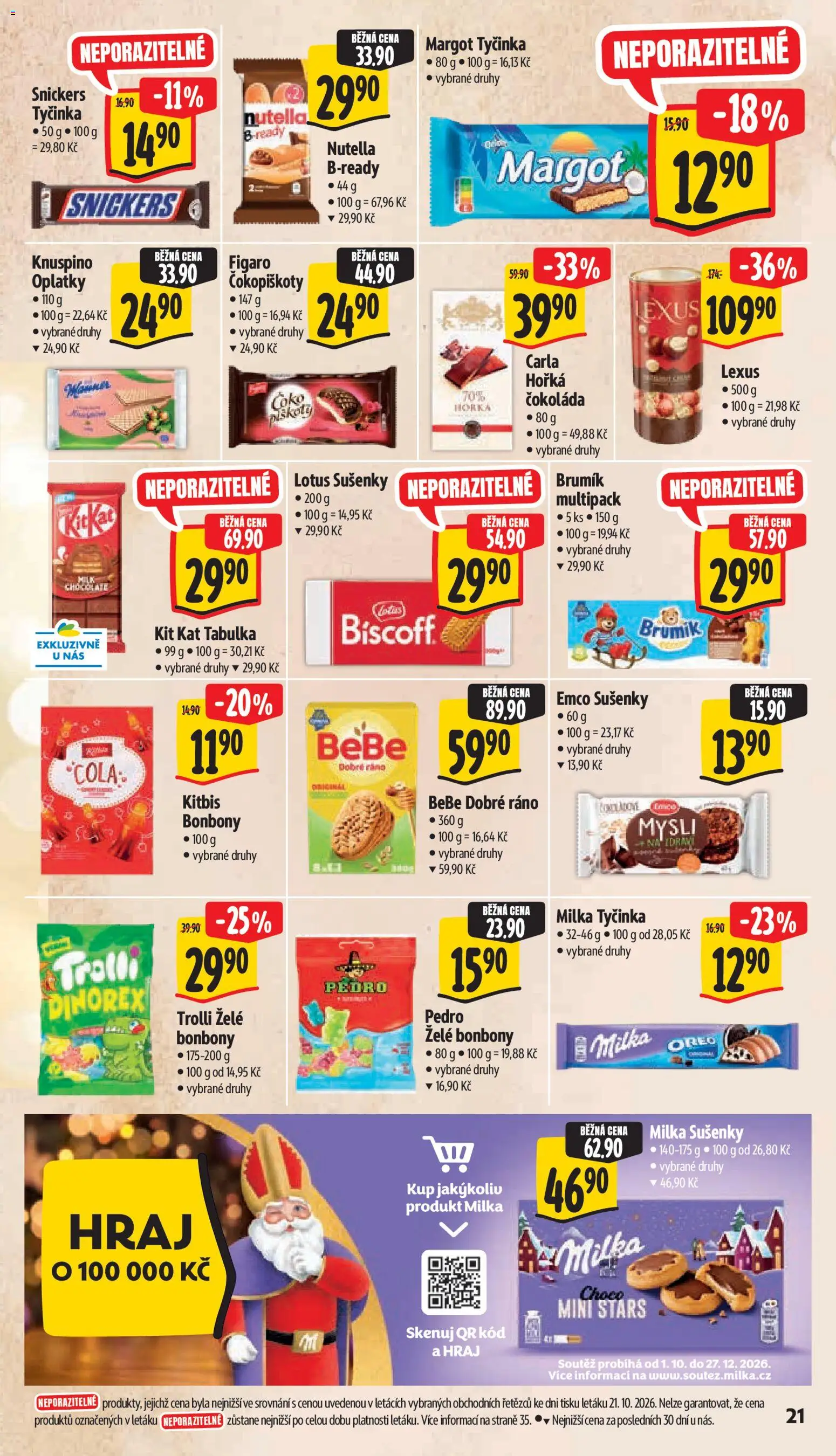 Albert leták - Hypermarket Jablonec nad Tisou od 28.10.2026 | Strana: 33