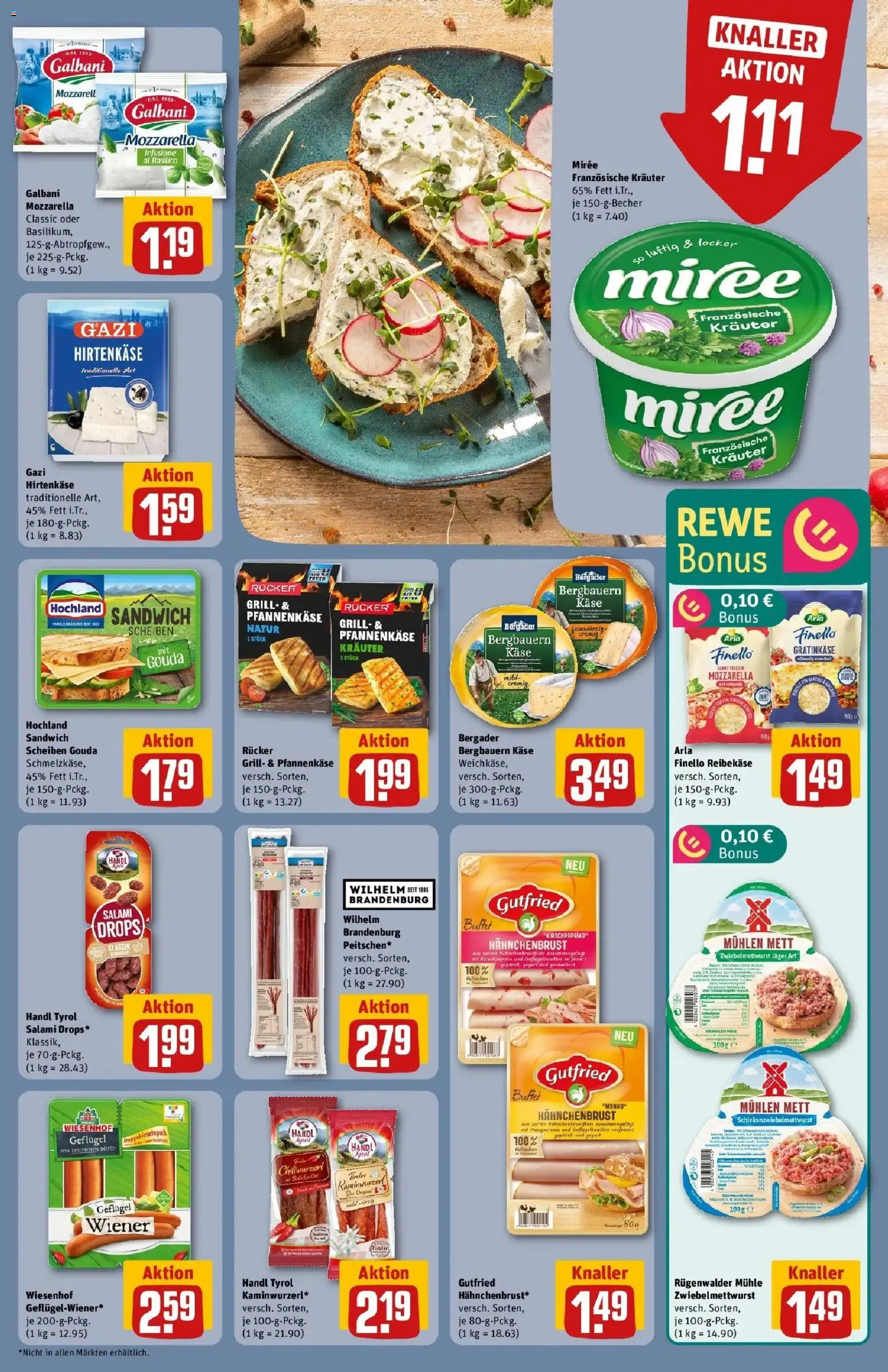 Rewe Prospekt Hamburg 50 (Altona)	 – gültig ab 10.05.2026 | Seite: 19 | Produkte: Grill, Mango, Salami, Reibekase