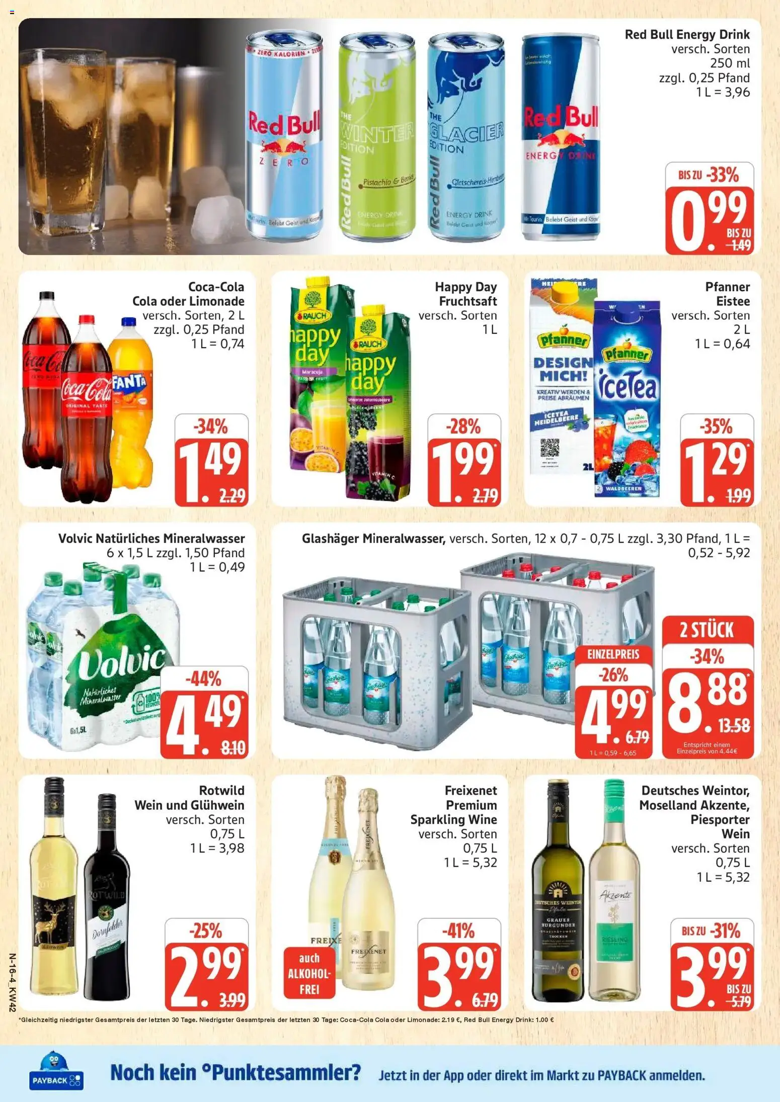 Marktkauf Prospekt Neuenkirchen (ab 12.10.2026) » Angebote online | Seite: 16 | Produkte: Red bull, Cola, Energy, Freixenet