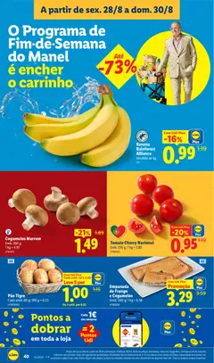 Pré-visualização Empanada de Frango e Cogumelos, Empanada de Frango e Cogumelos Unid. 500 g; 1 kg = 6.58 nº188320 válido de 24/08/2026 | Página: 40