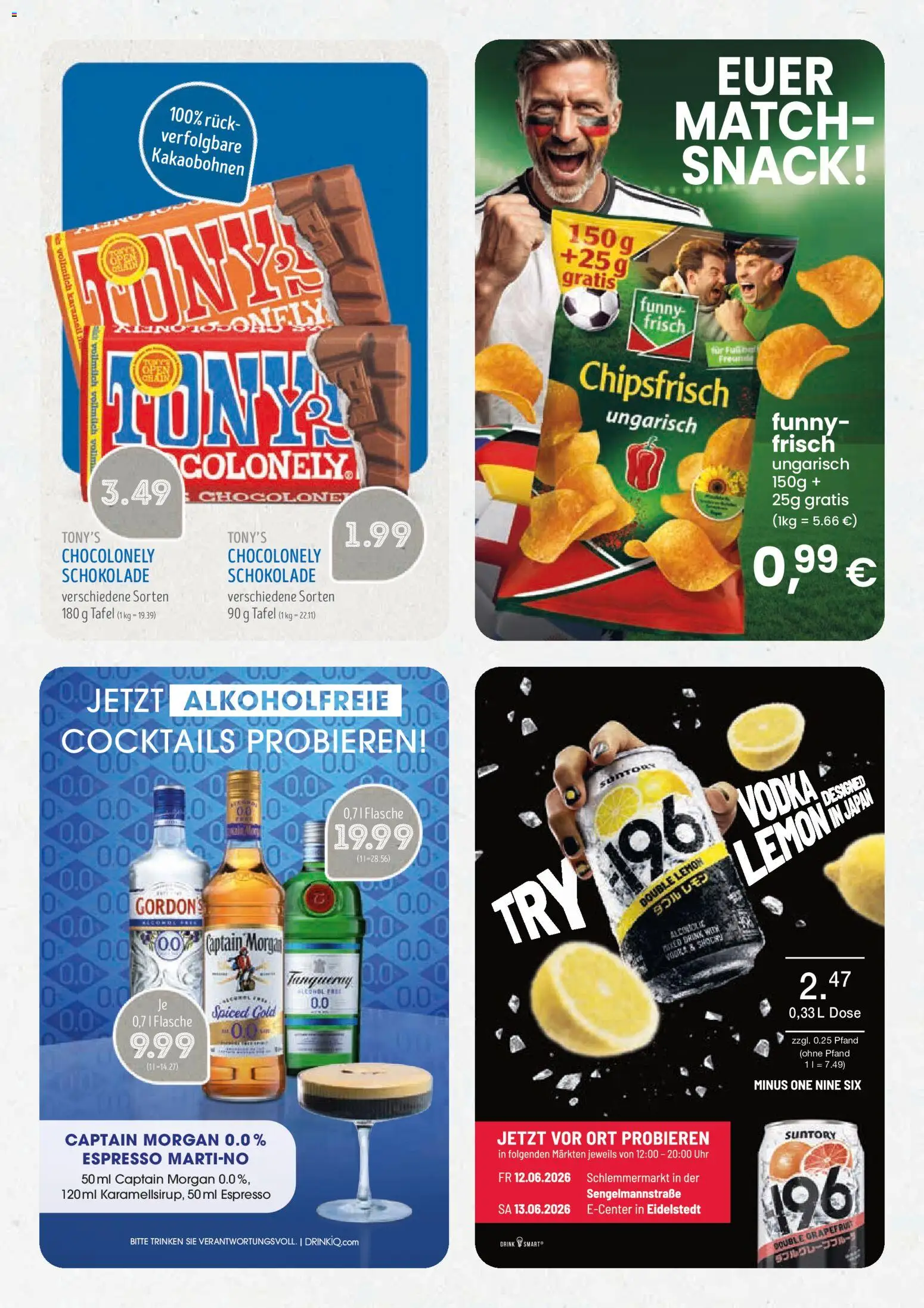 Edeka Struve Prospekt – gültig ab 08.06.2026 | Seite: 17 | Produkte: Funny frisch, Captain morgan, Vodka, Uhr