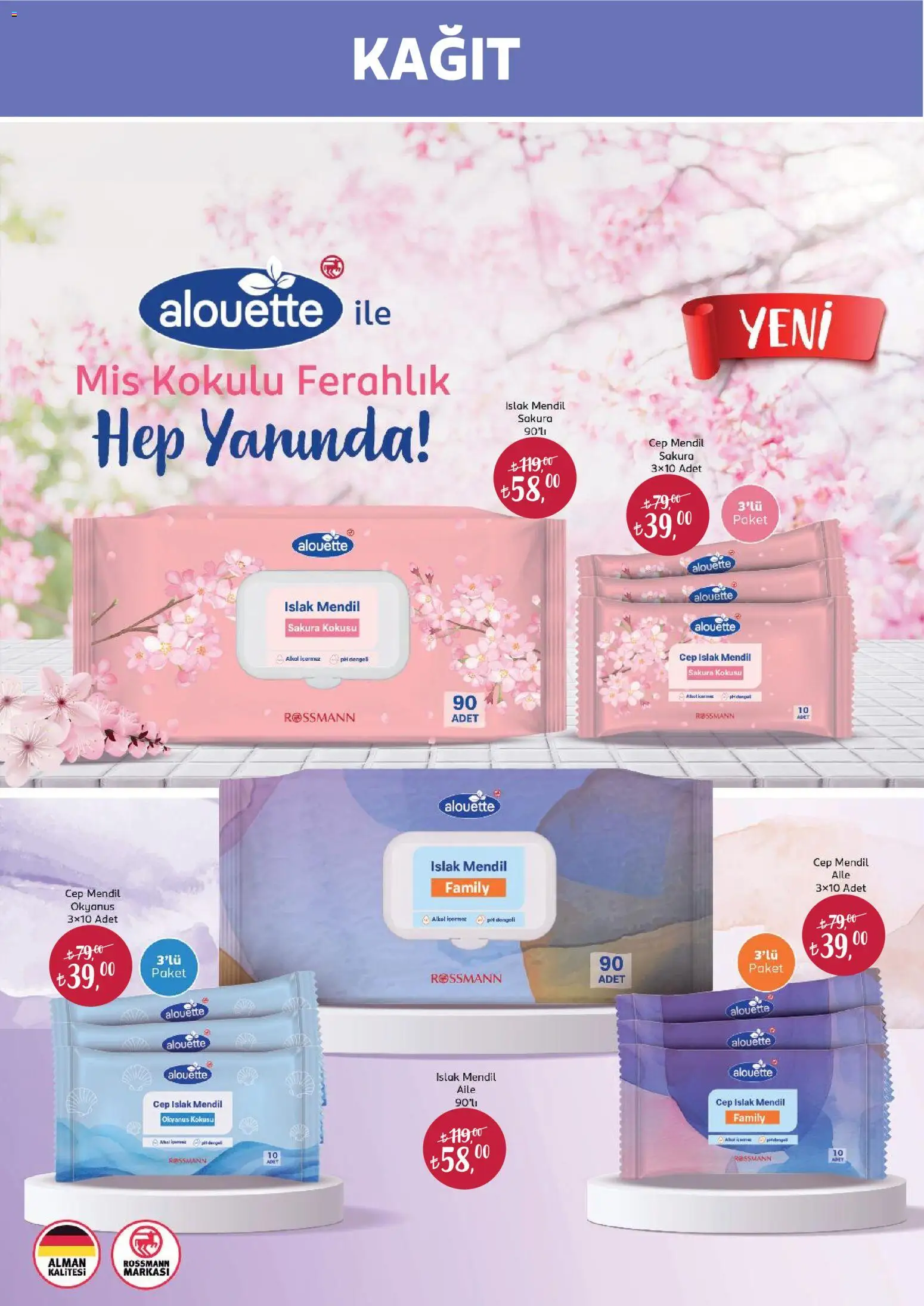 Rossmann - Temiizlik Festivali Kataloğu - 30.04.2026 tarihinden itibaren geçerlidir | Sayfa: 27 | Ürünler: Mendil