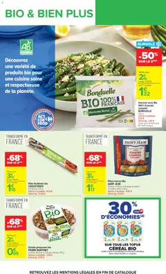 Carrefour - Prévisualisation de Carrefour Goûtez AU bio valide à partir de 01.06.2026 | Page: 12 | Produits: Quinoa, Beurre, Champignon, Tomates