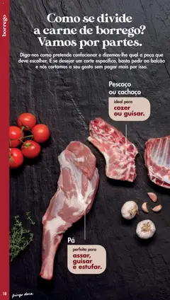 Pré-visualização Pingo Doce - Catálogo-Talho válido de 20/05/2025 | Página: 18 | Produtos: Carne de borrego, Carne