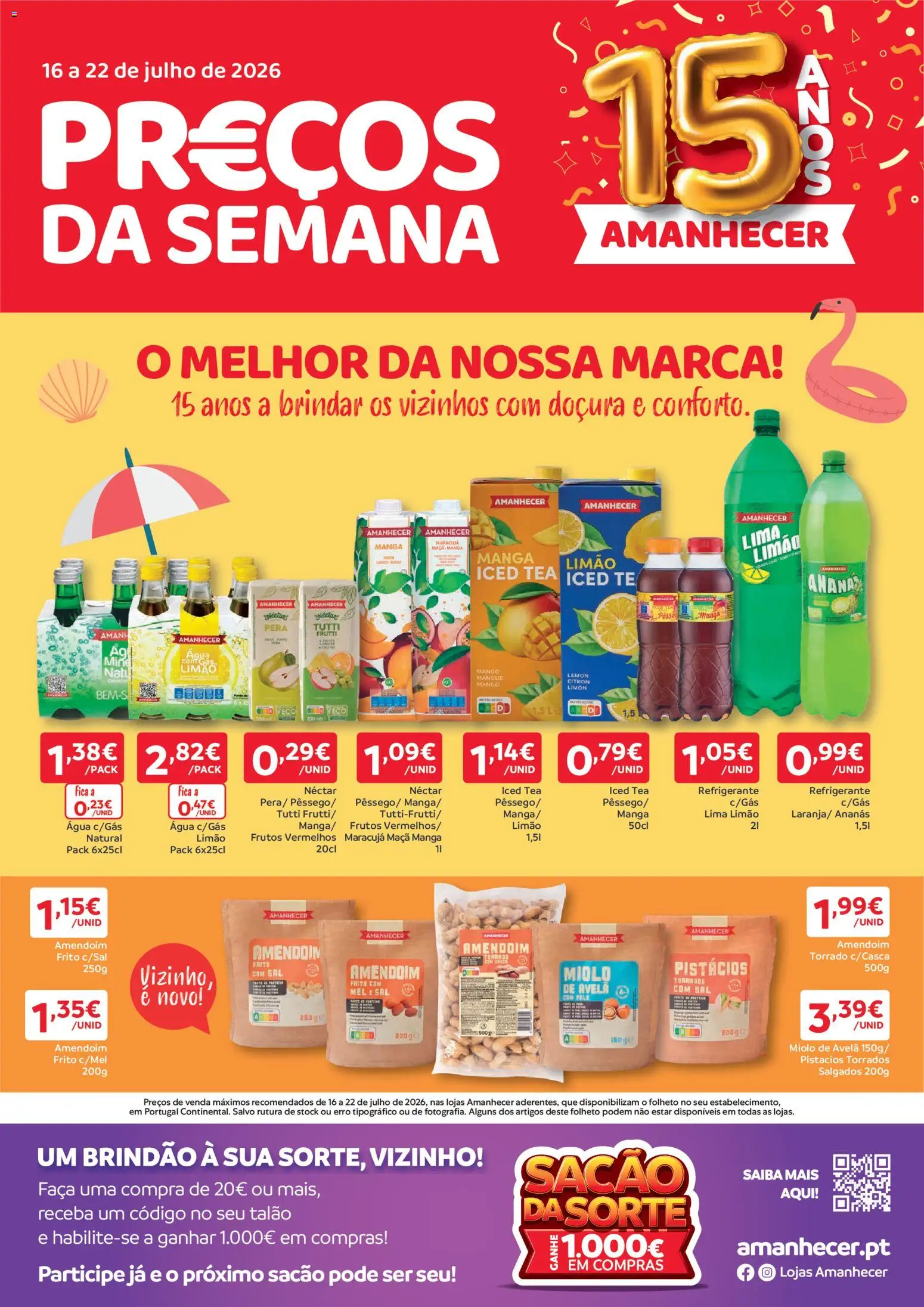 Amanhecer folheto │ válido de 16/07/2026 | Página: 1