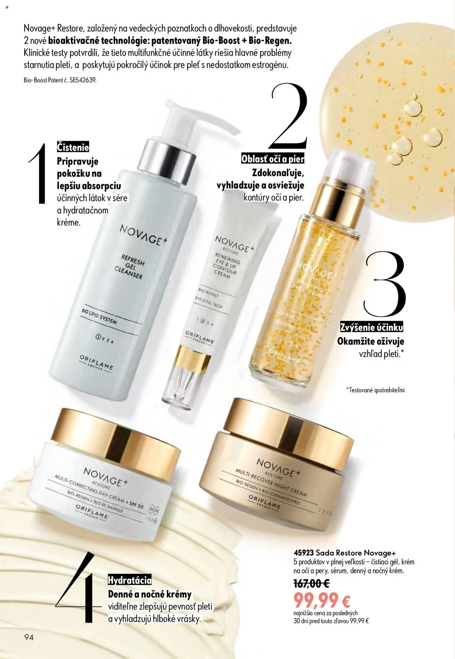 Nové Oriflame akcie – leták je platný od 17.06.2026 | Strana: 94 | Produkty: Krém