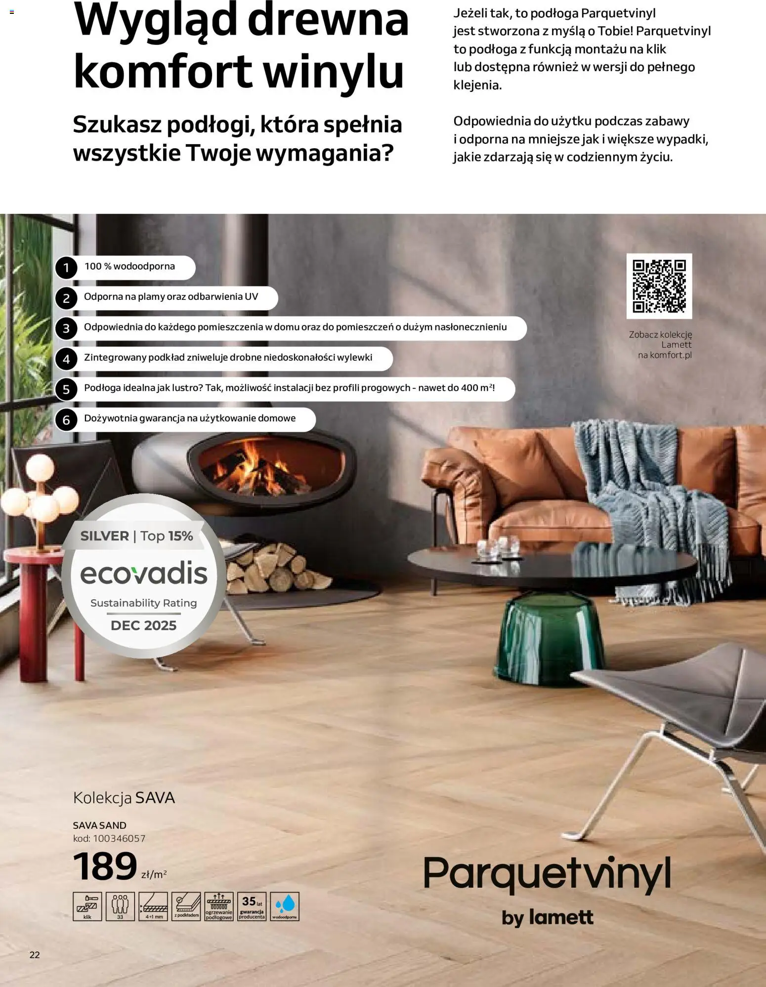 Komfort gazetka  - Podłogi i Drzwi od 09.06.2026 | Strona: 22 | Produkty: Top, Lustro