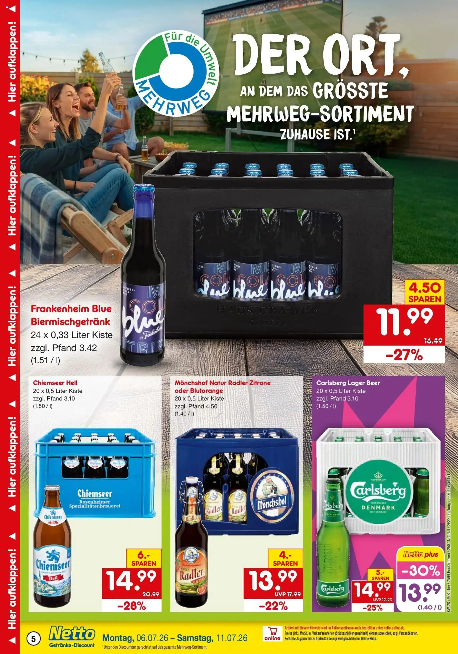 Netto Marken-Discount - Netto: Getränkeangebote – gültig ab 05.07.2026 | Seite: 5