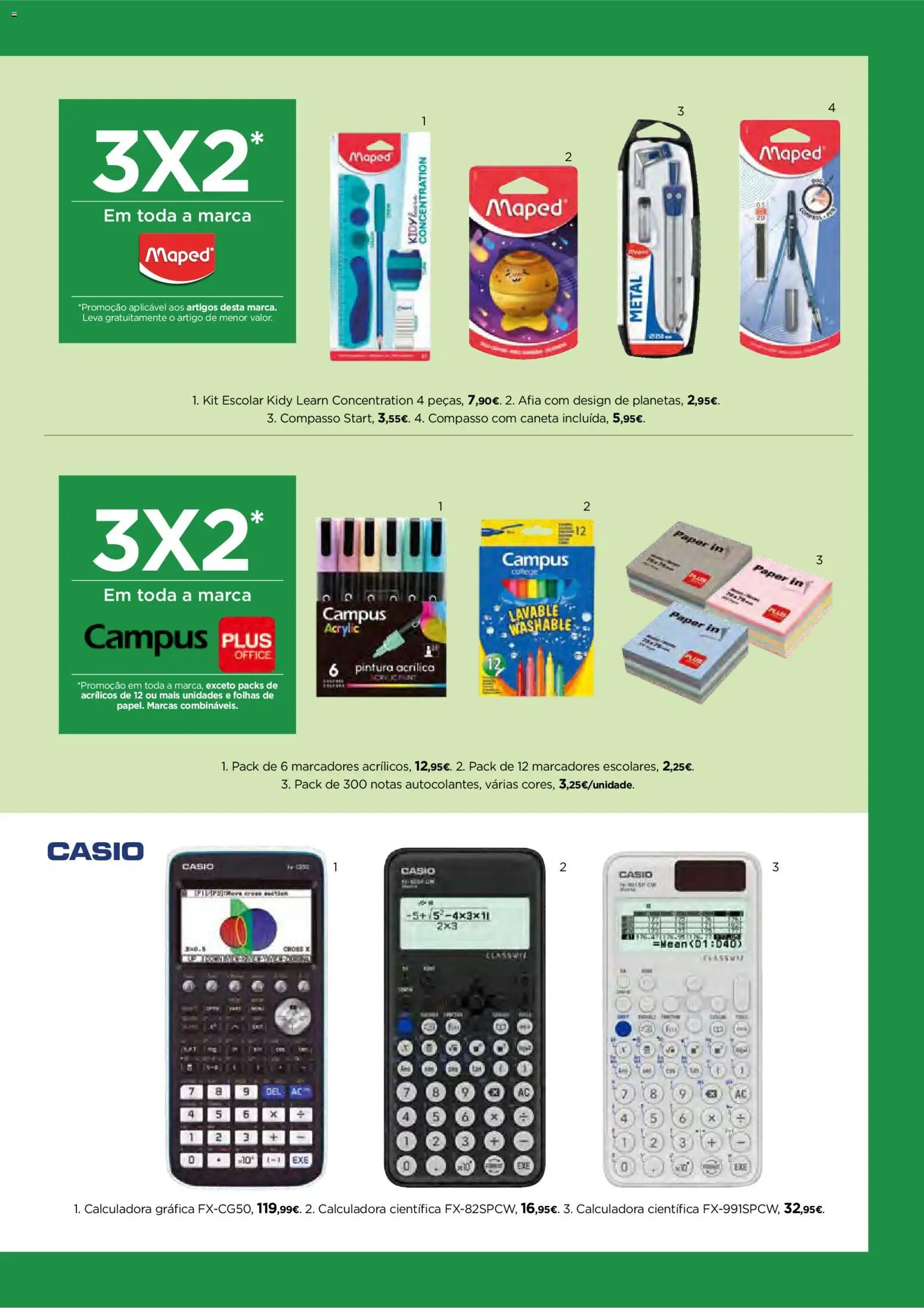 El Corte Ingles Regresso as Aulas │ válido de 28/08/2026 | Página: 39 | Produtos: Calculadora
