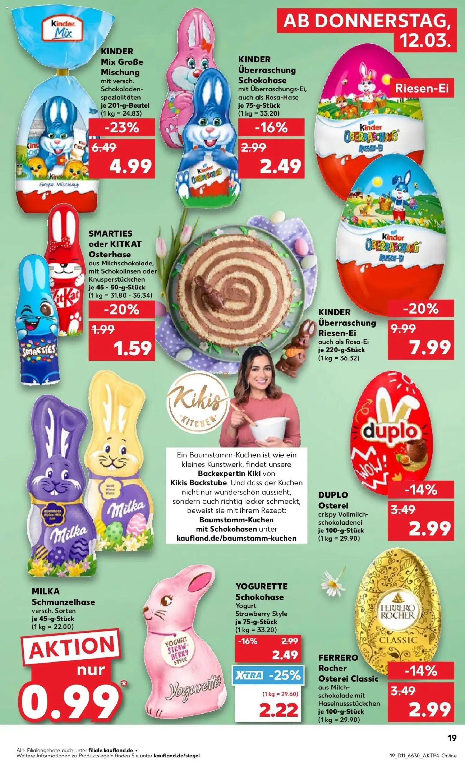 Kaufland Prospekt Iserlohn	 – gültig ab 09.03.2026 | Seite: 31 | Produkte: Milch, Schokolade, Smarties, Milka