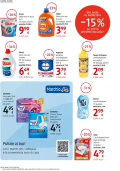 Anteprima del volantino dm drogerie markt volantino Apertura Castenaso valido a partire dal 06/08/2026 | Pagina: 12 | Prodotti: Ammorbidente, Top, Lavastoviglie