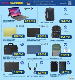 Anteprima del volantino Euronics volantino valido a partire dal 20/08/2026 | Pagina: 13 | Prodotti: Tè, Laptop, Cuffie, Scrivania