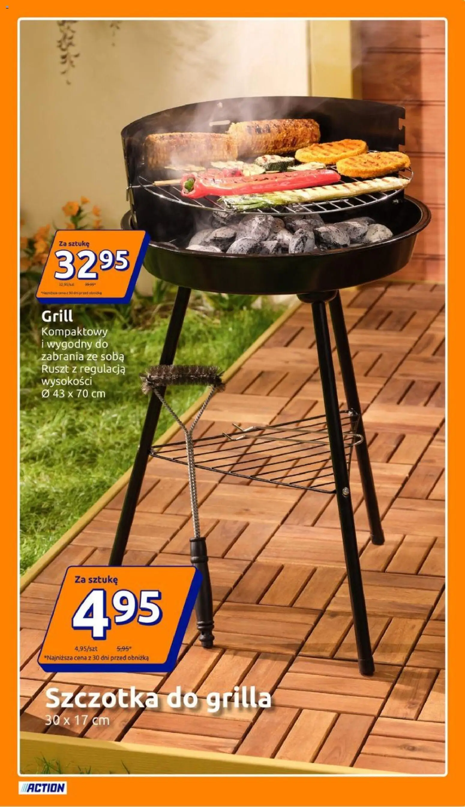 Action gazetka od 17.06.2026 | Strona: 23 | Produkty: Grill, Ruszt, Szczotka