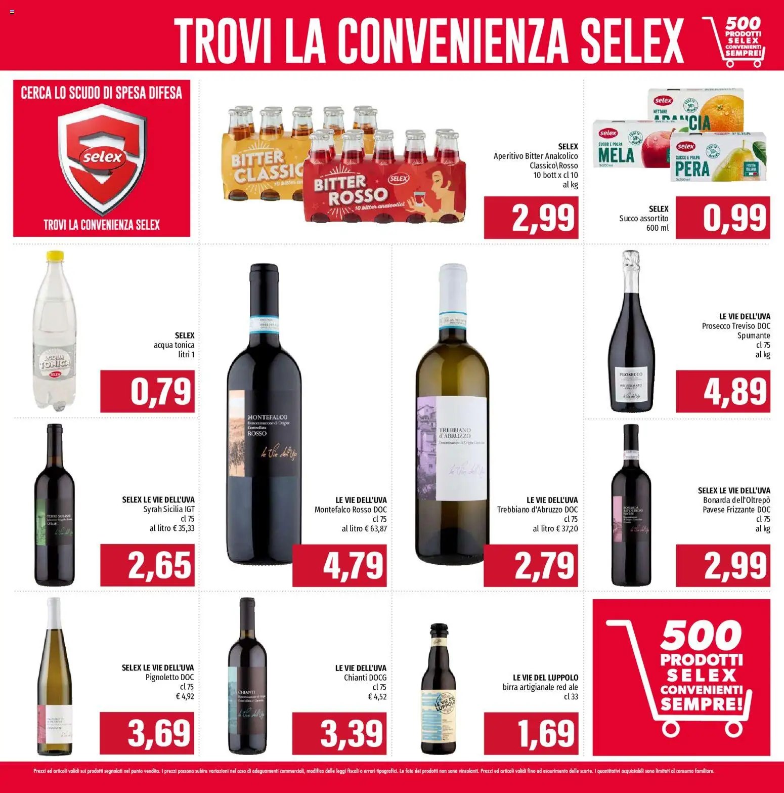 Volantino EMI del 24/09/2026 | Pagina: 13 | Prodotti: Succo, Birra, Acqua tonica, Aperitivo