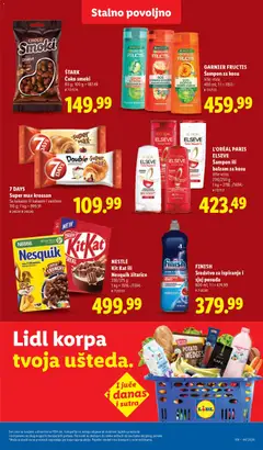 L'ORÉAL PARIS ELSEVE Šampon ili balzam za kosu, Više vrsta - pregled Lidl kataloga - važi od 29.10.2026 | Strana: 43 | Proizvode: Žitarice, Smoki, Korpa, Balzam za kosu