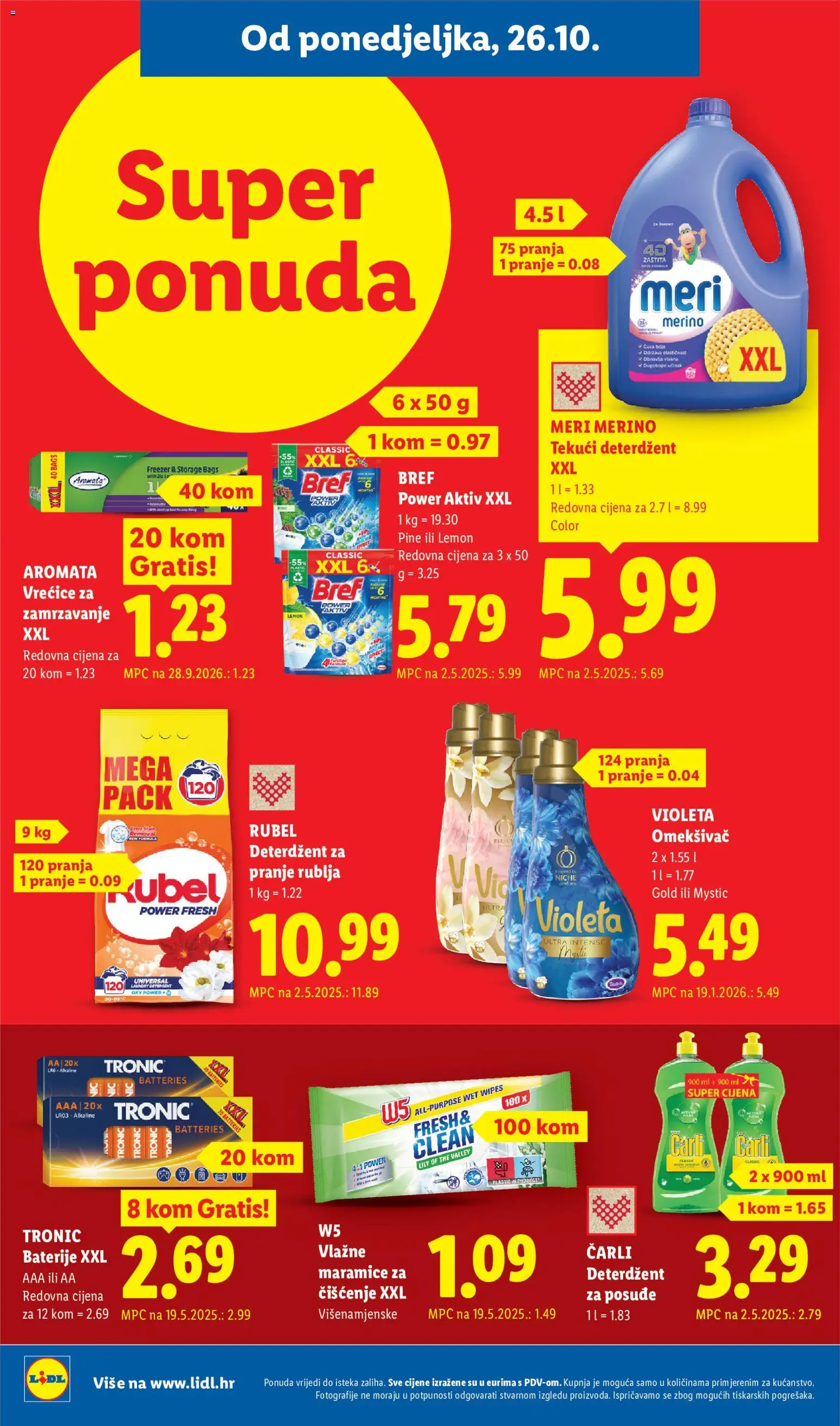 Lidl katalog | vrijedi od 26.10.2026 | Stranica: 32