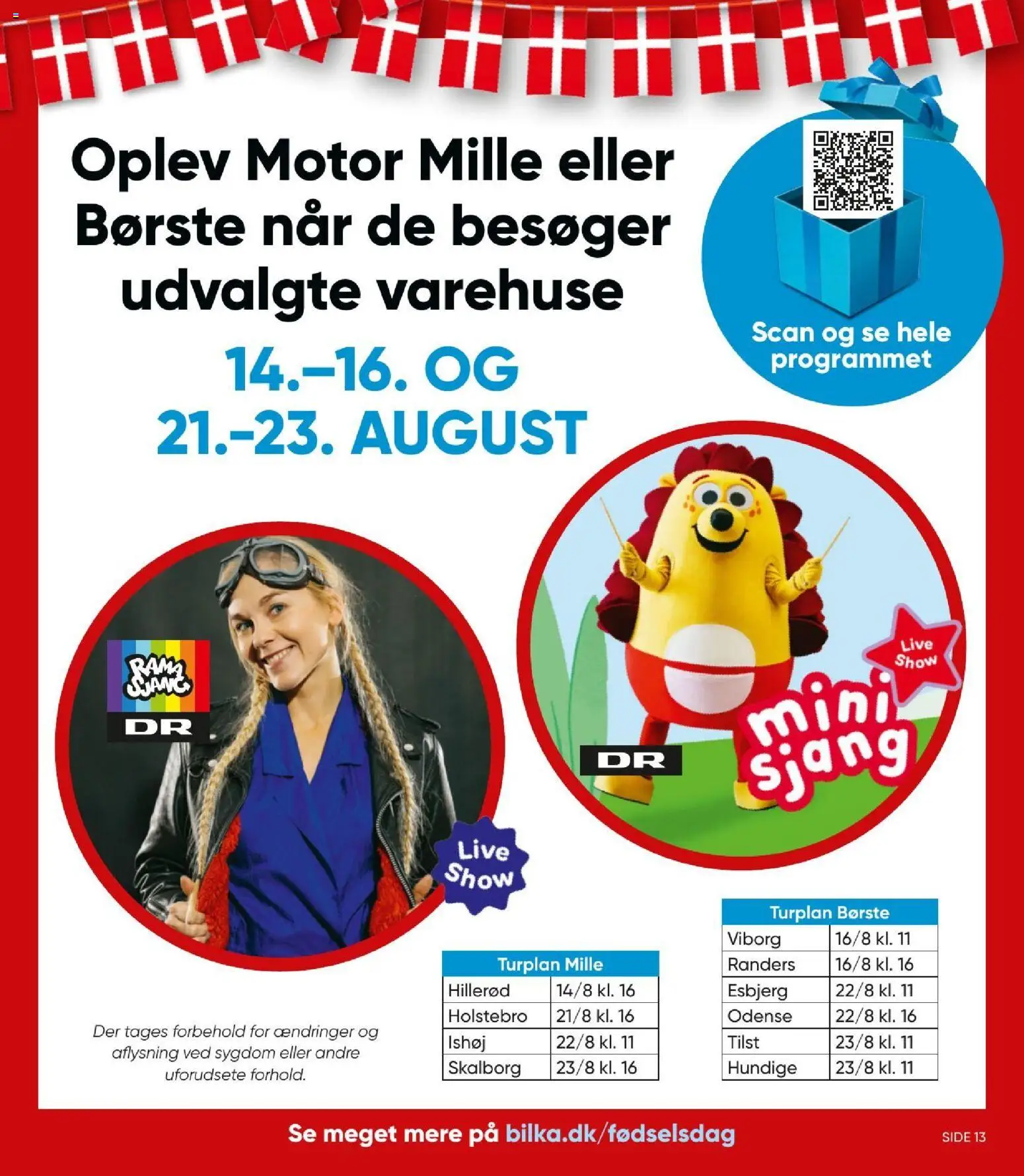 Bilka tilbudsavis – gyldig fra 14/08/2026 | Side: 13 | Produkter: Børste