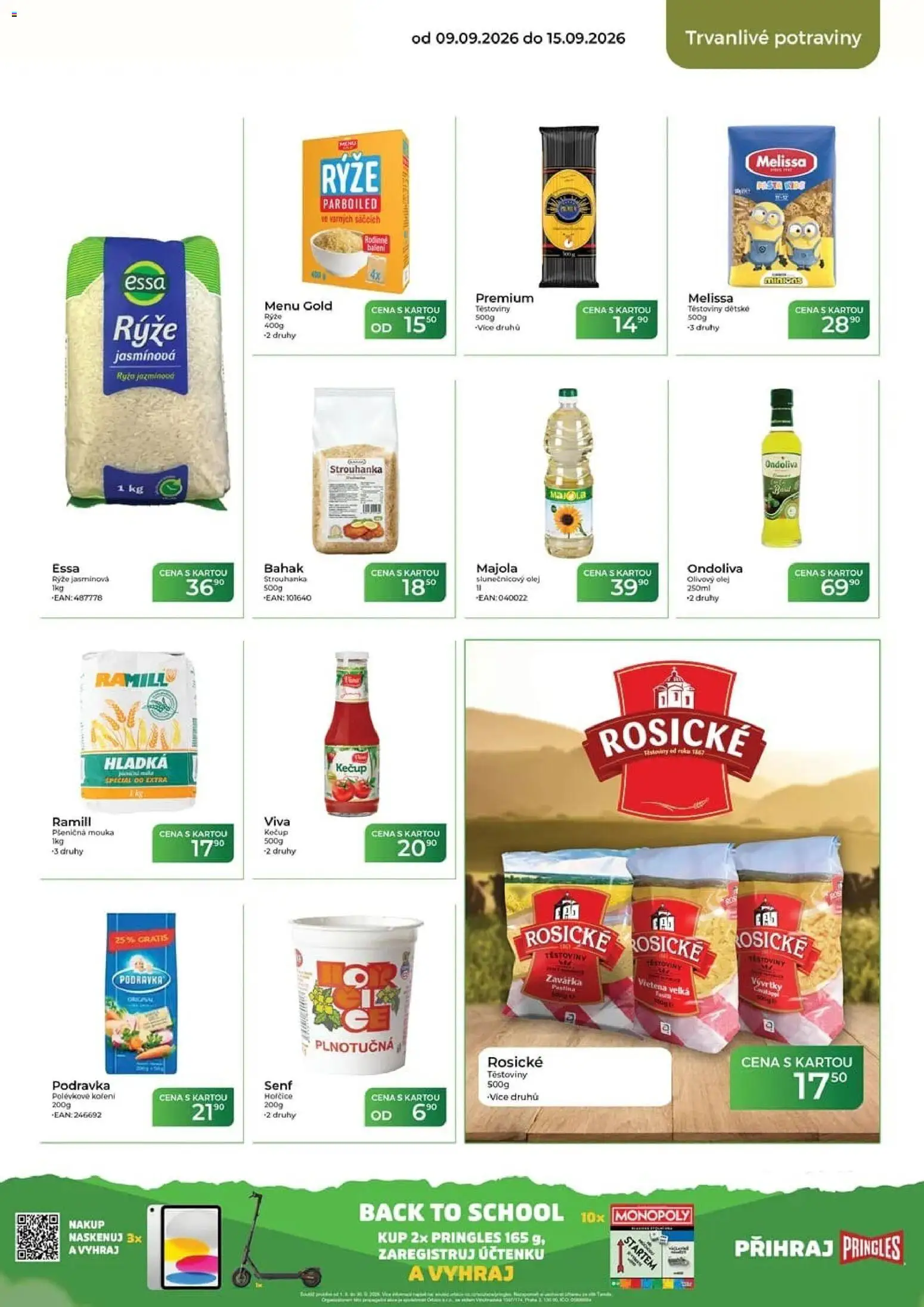 Tamda Foods leták od 16.09.2026 | Strana: 39 | Produkty: Olej, Rýže, Kečup, Strouhanka
