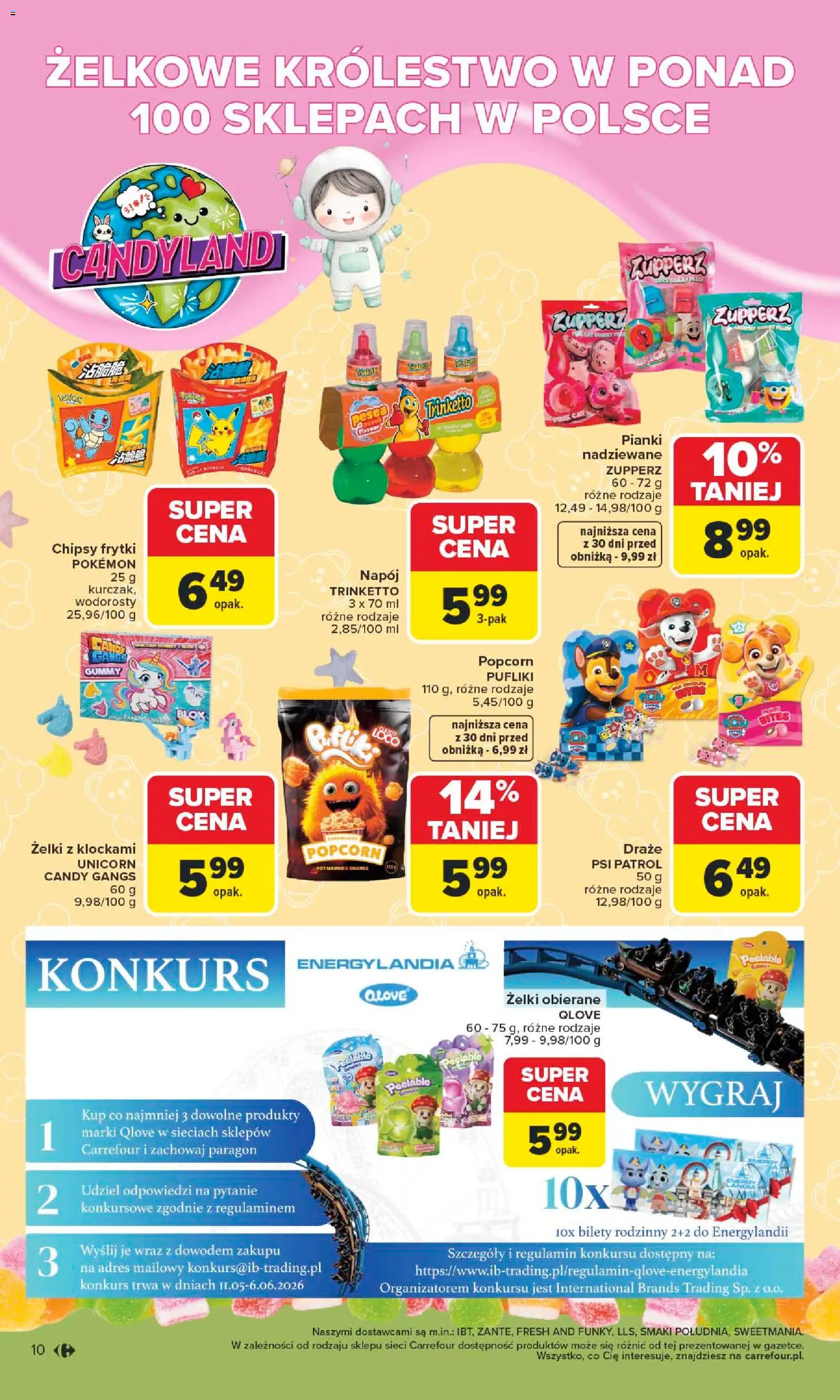 Carrefour gazetka od 25.05.2026 | Strona: 12 | Produkty: Chipsy, Pianki, Popcorn, Frytki