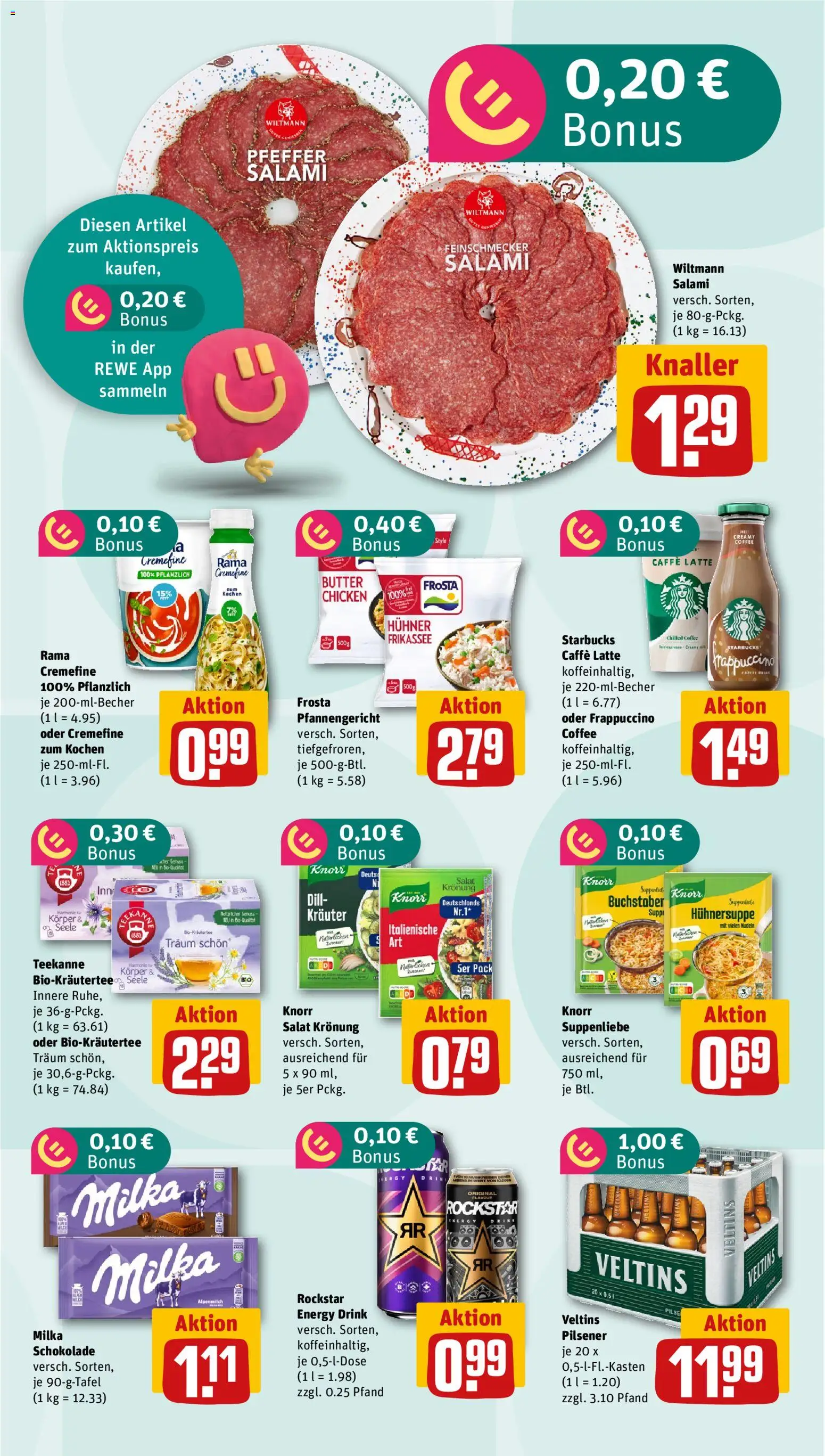 Nahkauf Prospekt – gültig ab 25.05.2026 | Seite: 6 | Produkte: Rama, Butter, Salami, Veltins