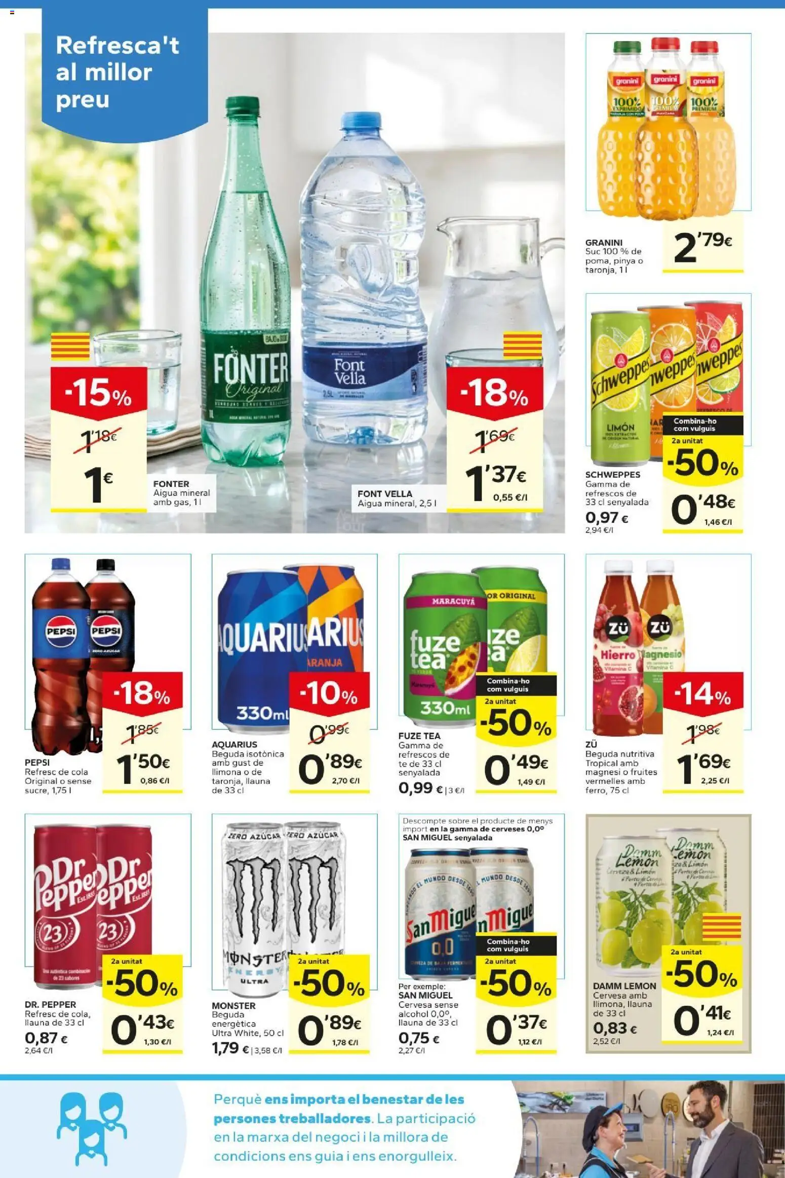 Caprabo folleto │ válido desde el 29/10/2026 | Página: 19 | Productos: Cerveza, Té, Pepsi, Azúcar