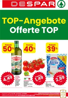 Anteprima del volantino Despar volantino Bolzano valido a partire dal 25/06/2026