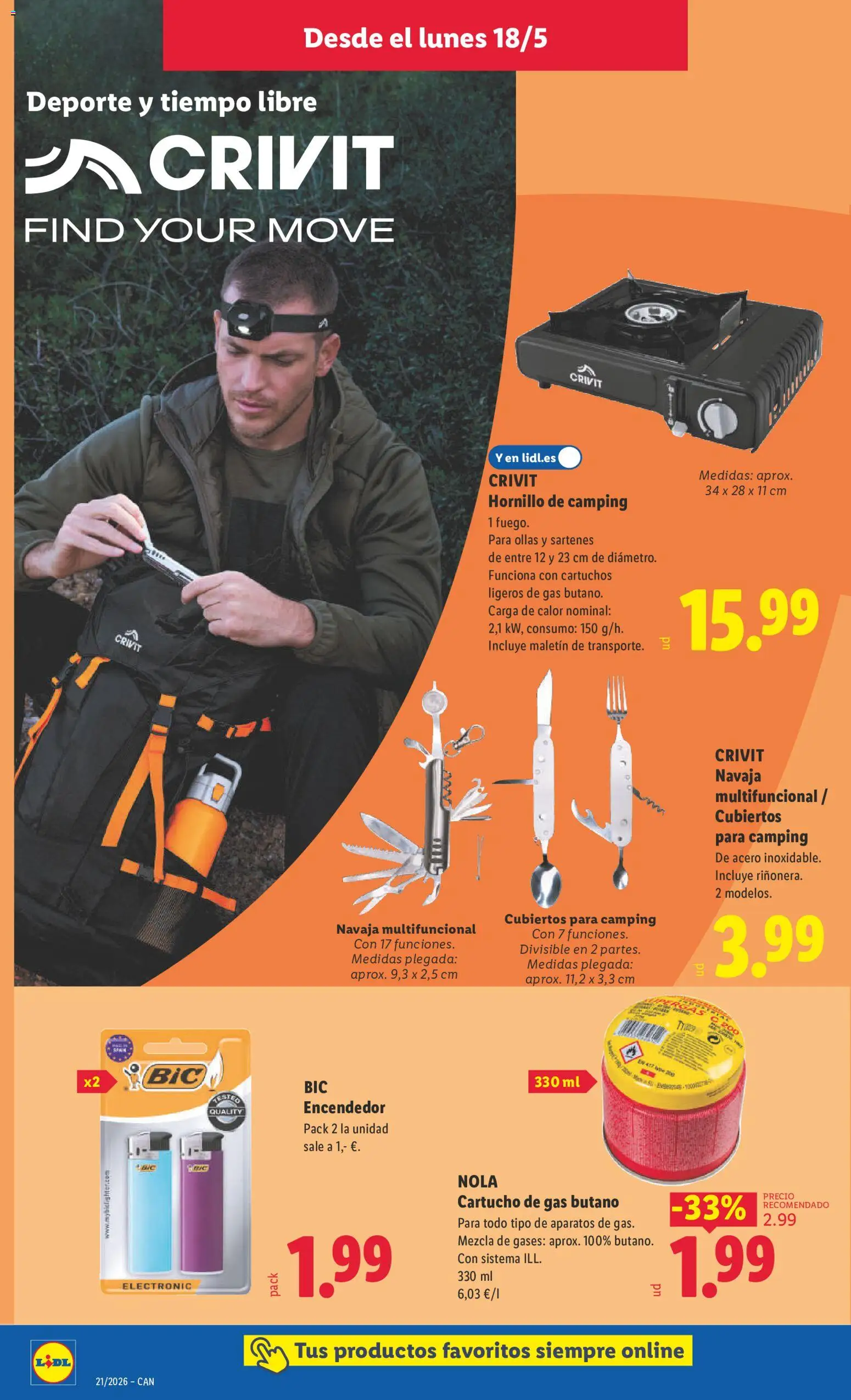 Lidl folleto de bazar │ válido desde el 18.05.2026 | Página: 10