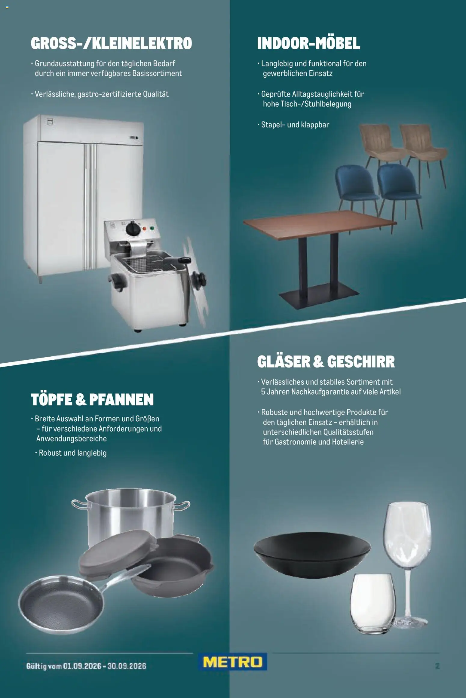 Metro Professional Non-Food Flyer – gültig ab 01.09.2026 | Seite: 2