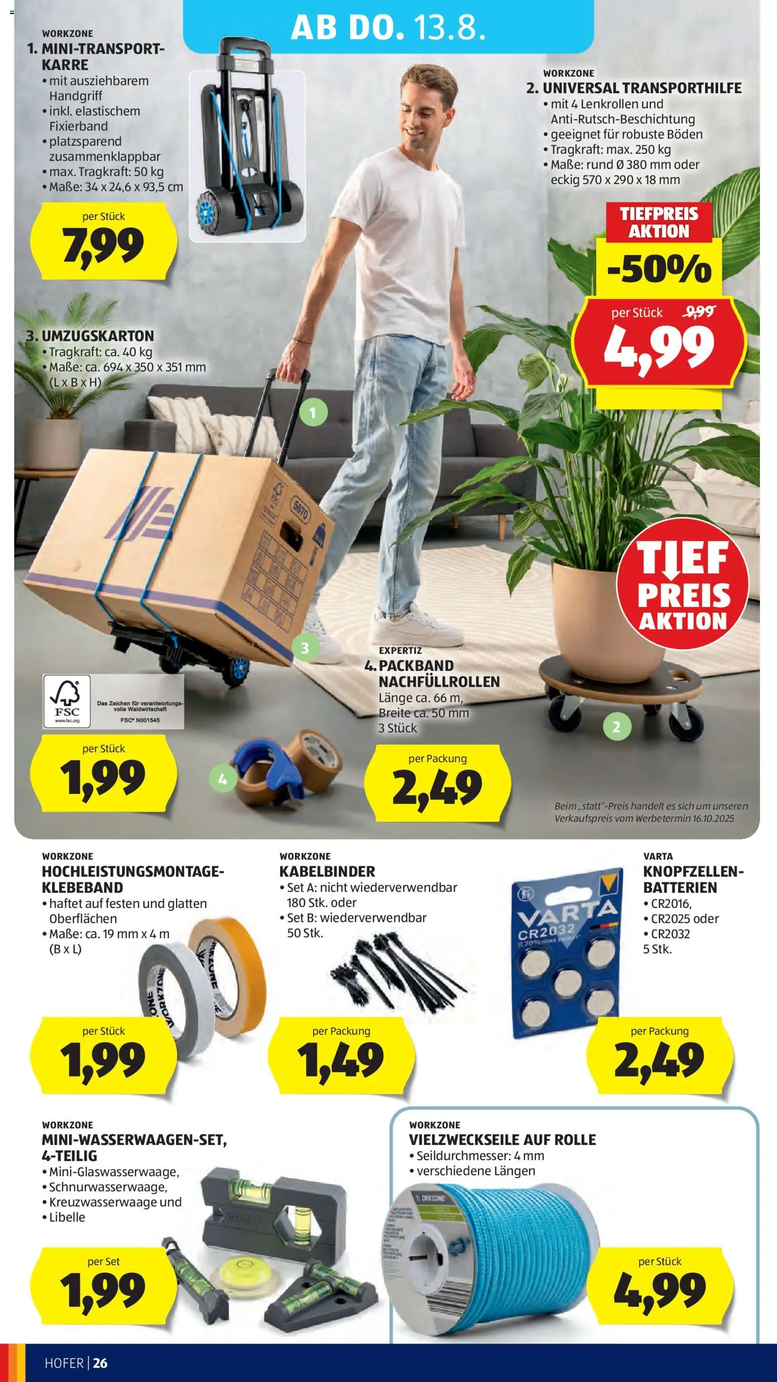 Hofer Flugblatt gültig ab 07.08.2026 | Seite: 40