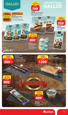 Auchan akciós újság - amely érvényes a következő dátumtól: 11.06.2026 | Oldal: 17