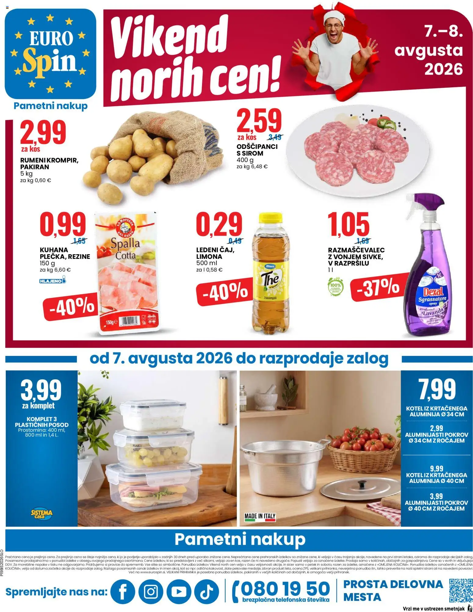 Novi Eurospin katalog ponudbe – veljaven od 06.08.2026 | Stran: 20