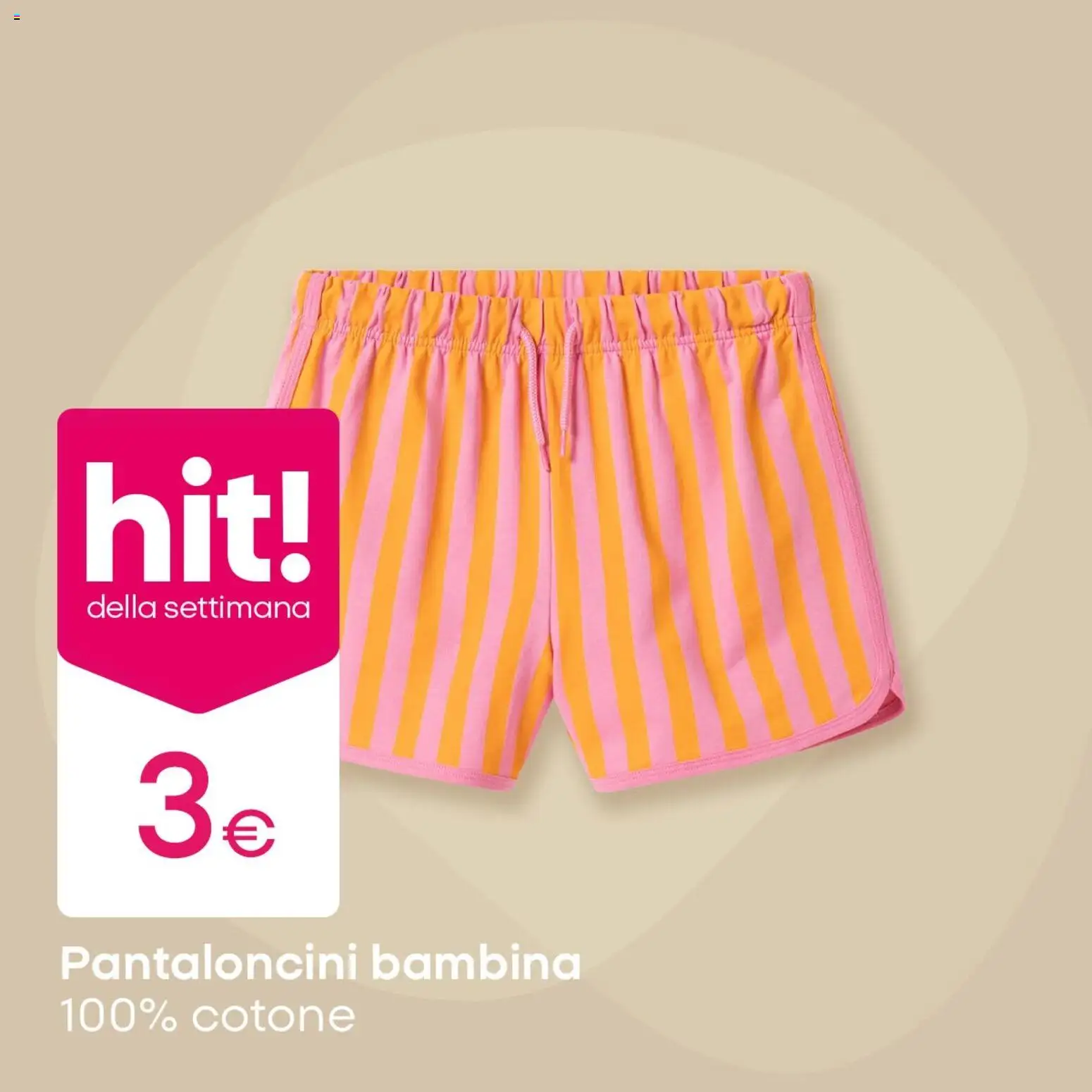 Volantino Pepco del 11.06.2026 | Pagina: 3 | Prodotti: Pantaloncini