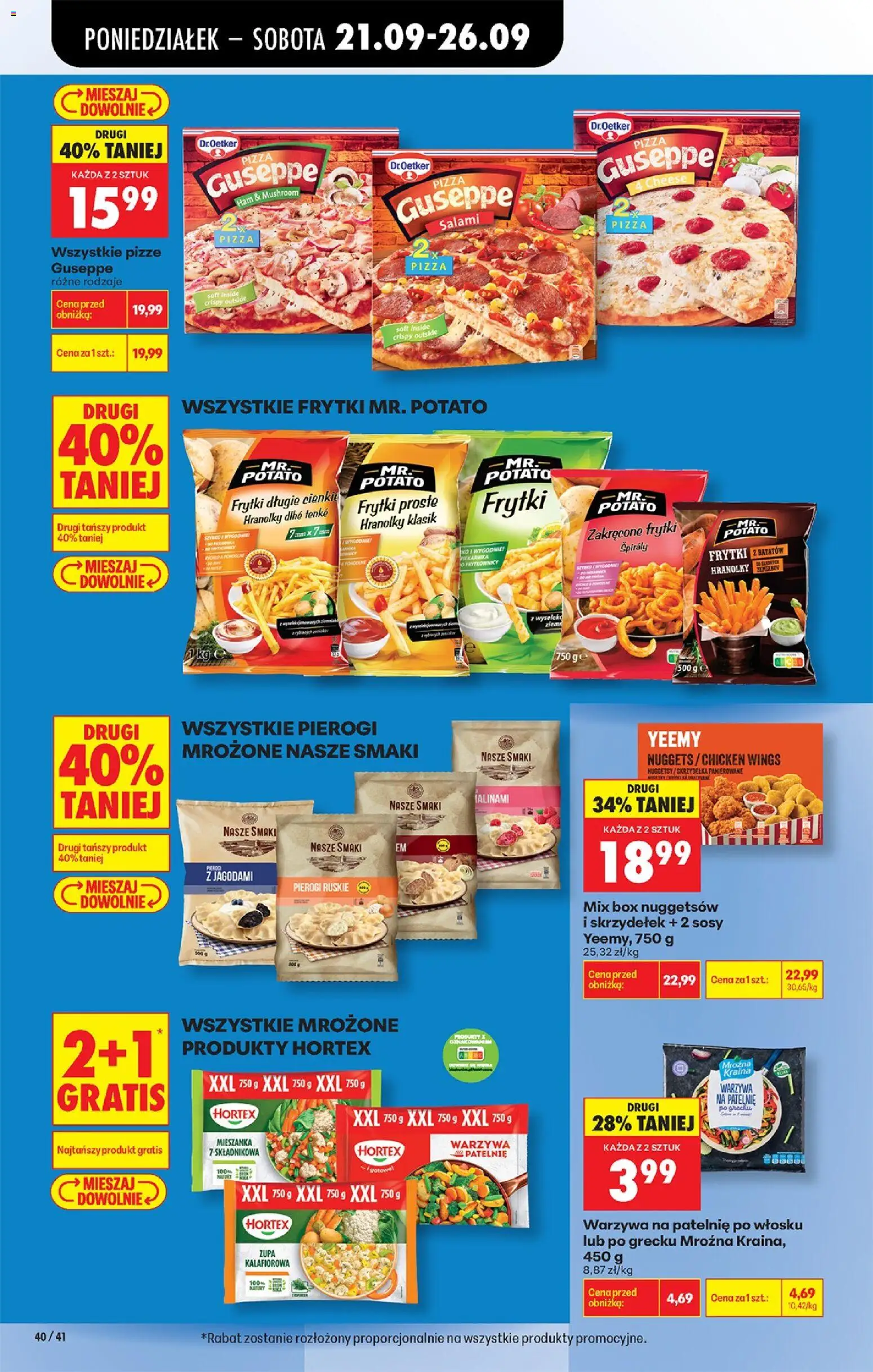 Biedronka Polsko leták od 21.09.2026 | Strana: 66 | Produkty: Box, Pizza, Hranolky