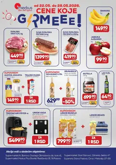 Medius katalog Cene koje grmeee - pregled Medius kataloga - važi od 22.05.2026