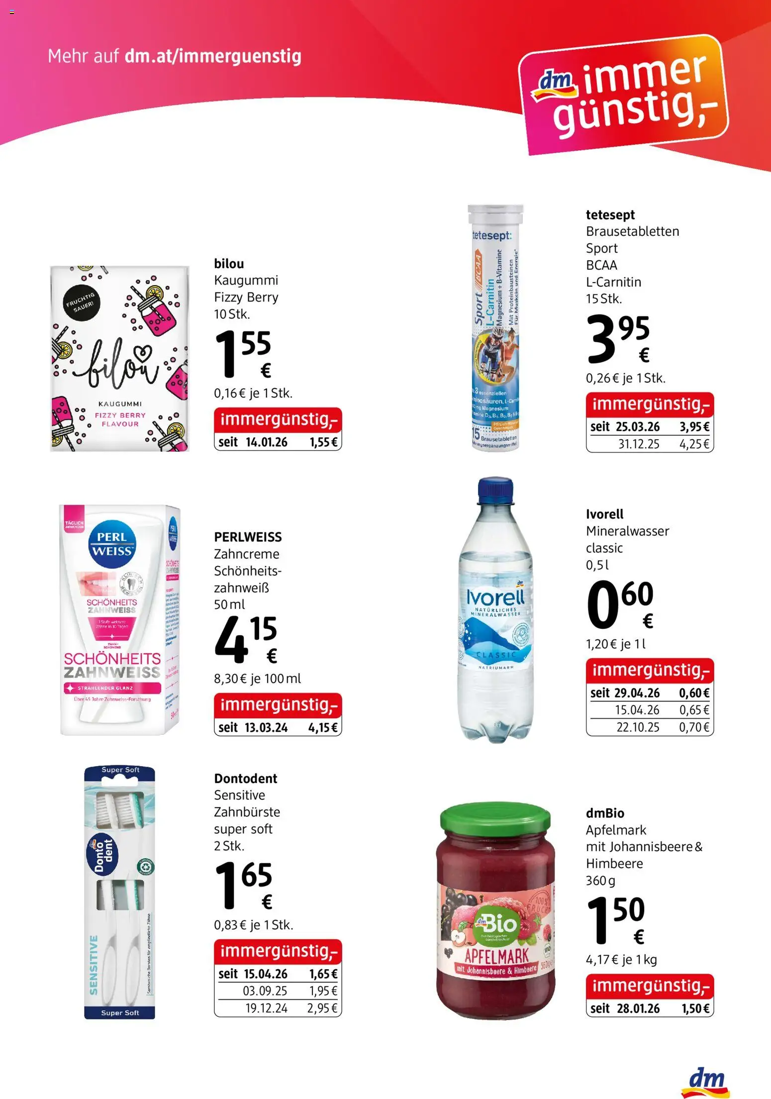 dm drogerie markt Flugblatt Juni 2026 gültig ab 28.05.2026 | Seite: 6 | Produkte: Himbeere, Zahnbürste